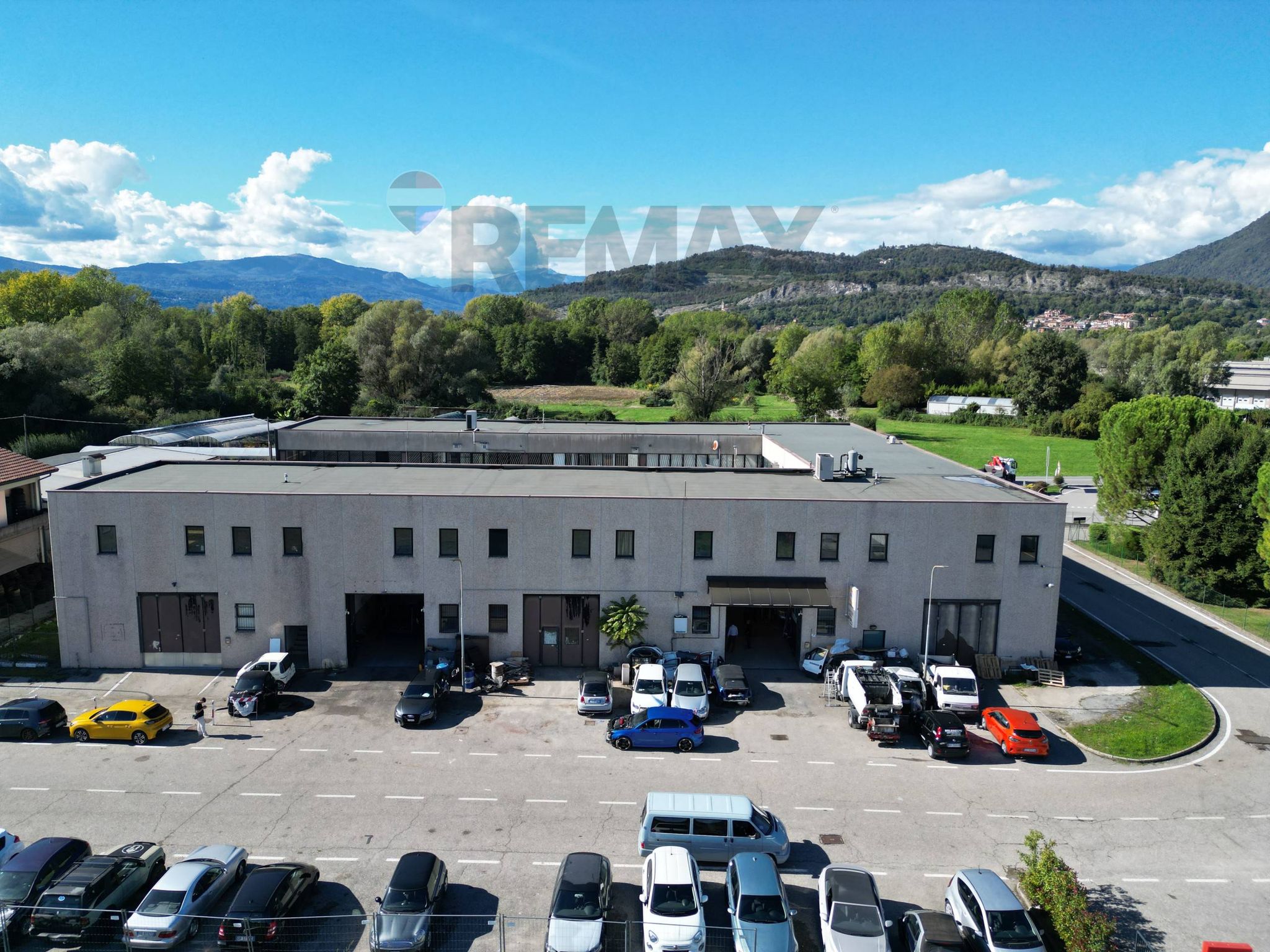 Edificio all'aperto