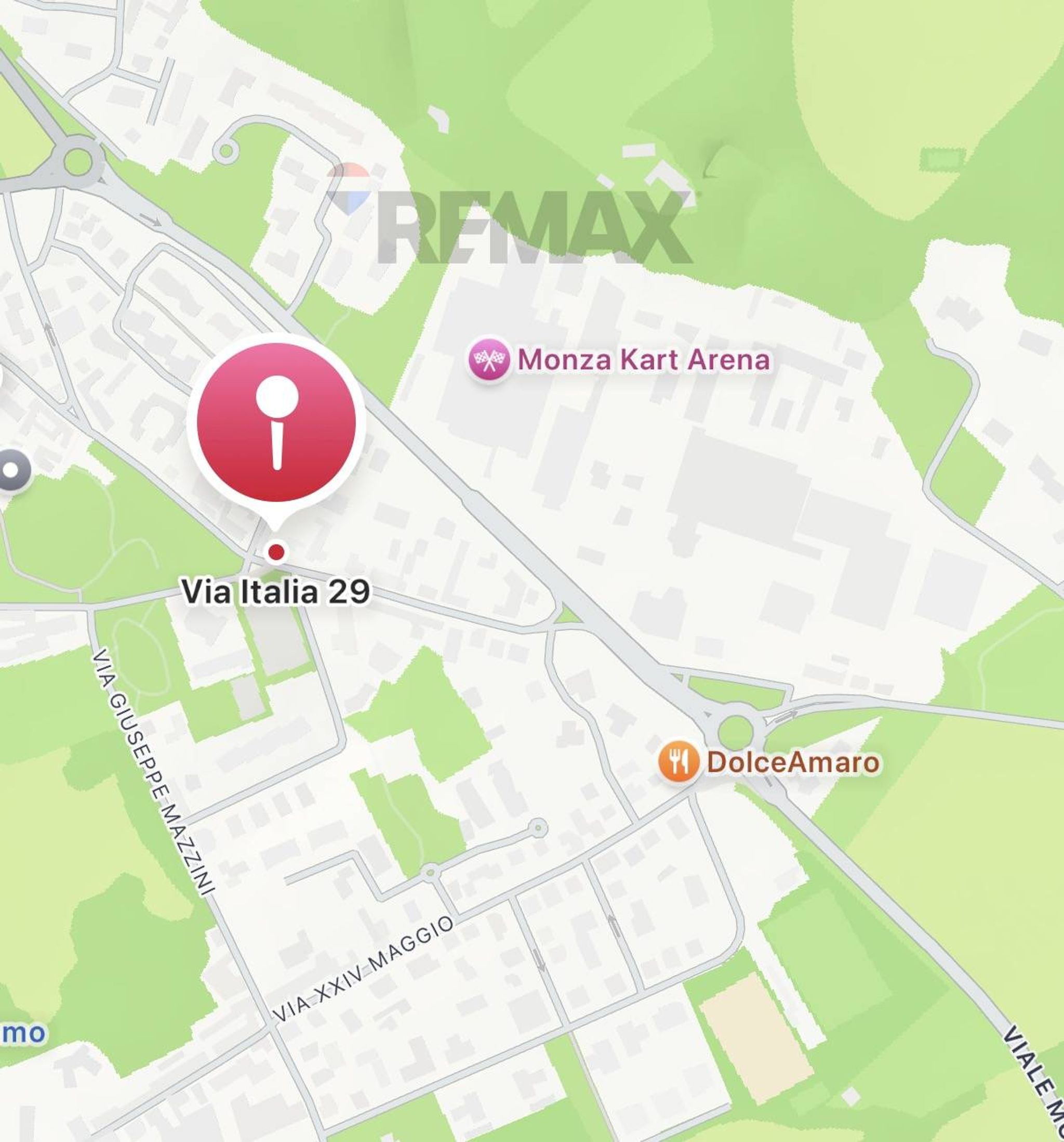 Posizione della mappa