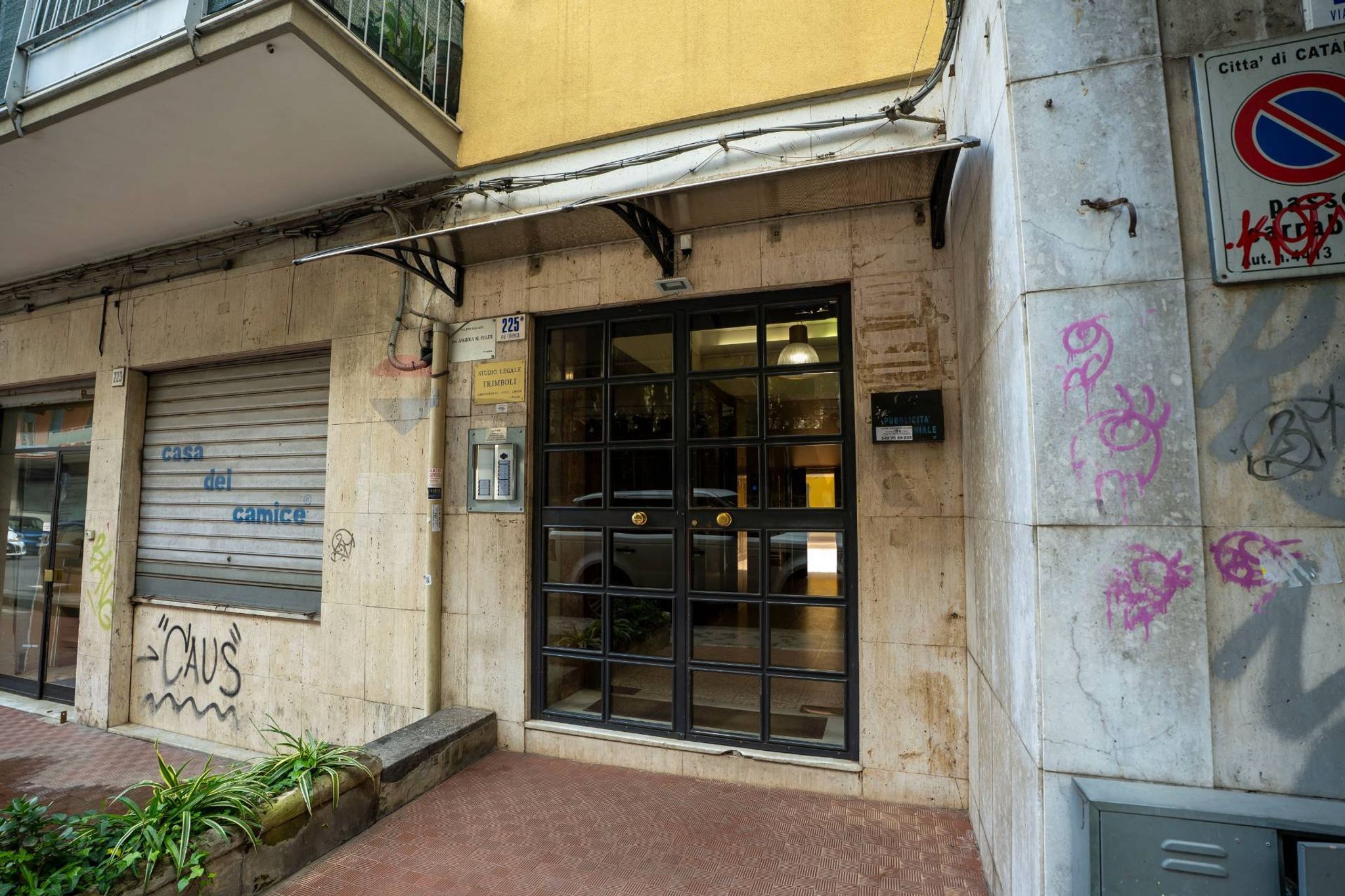 Edificio all'aperto