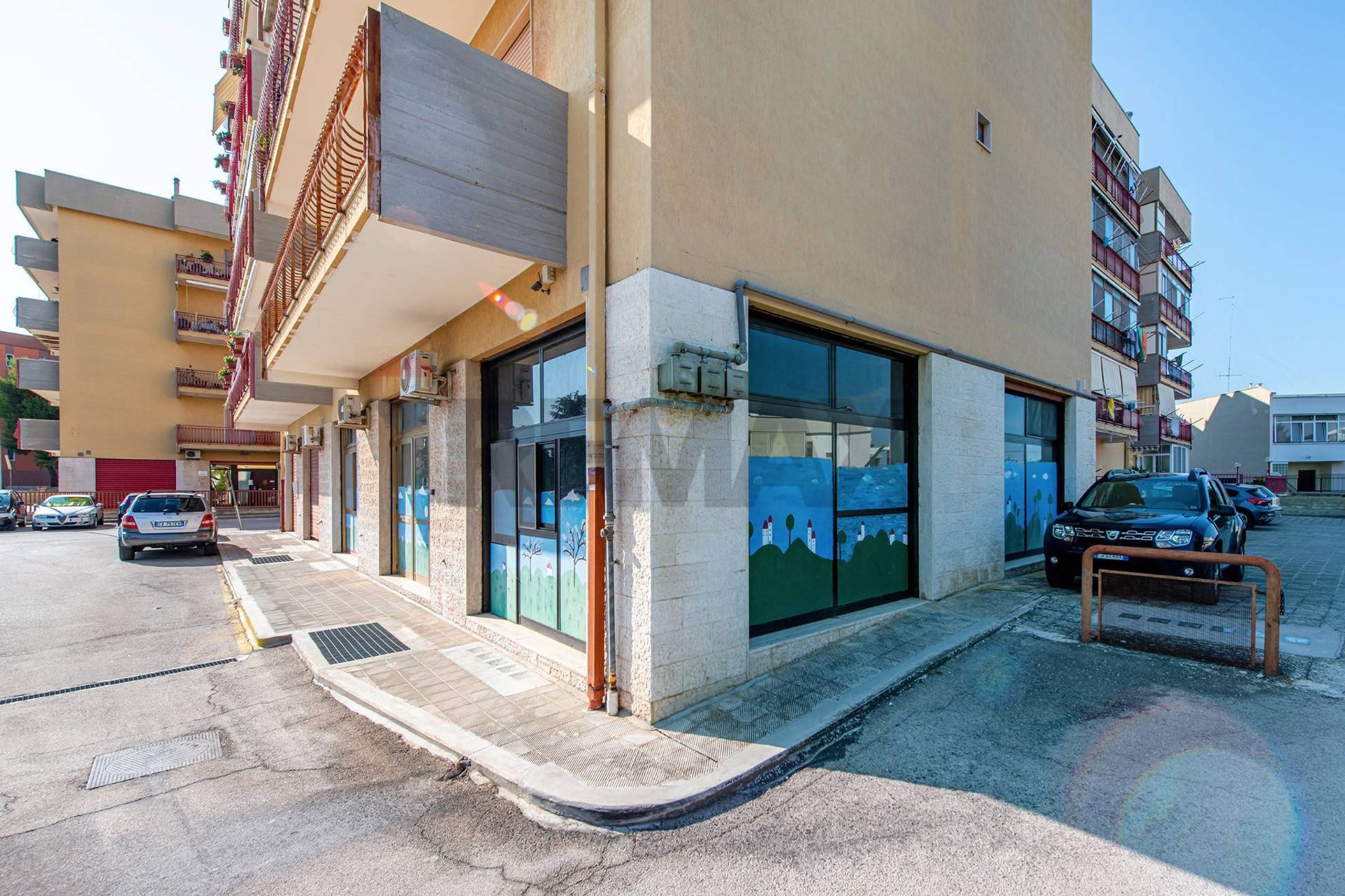 Edificio all'aperto