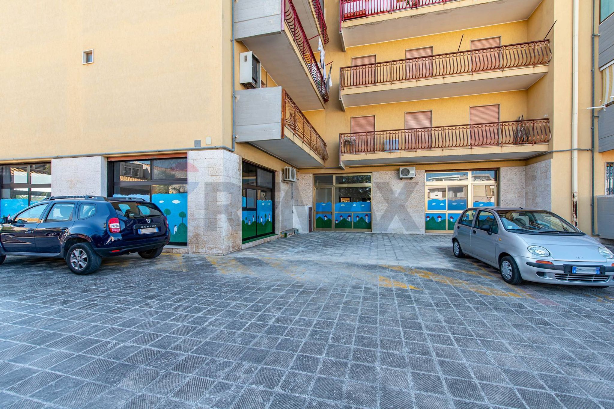 Edificio all'aperto