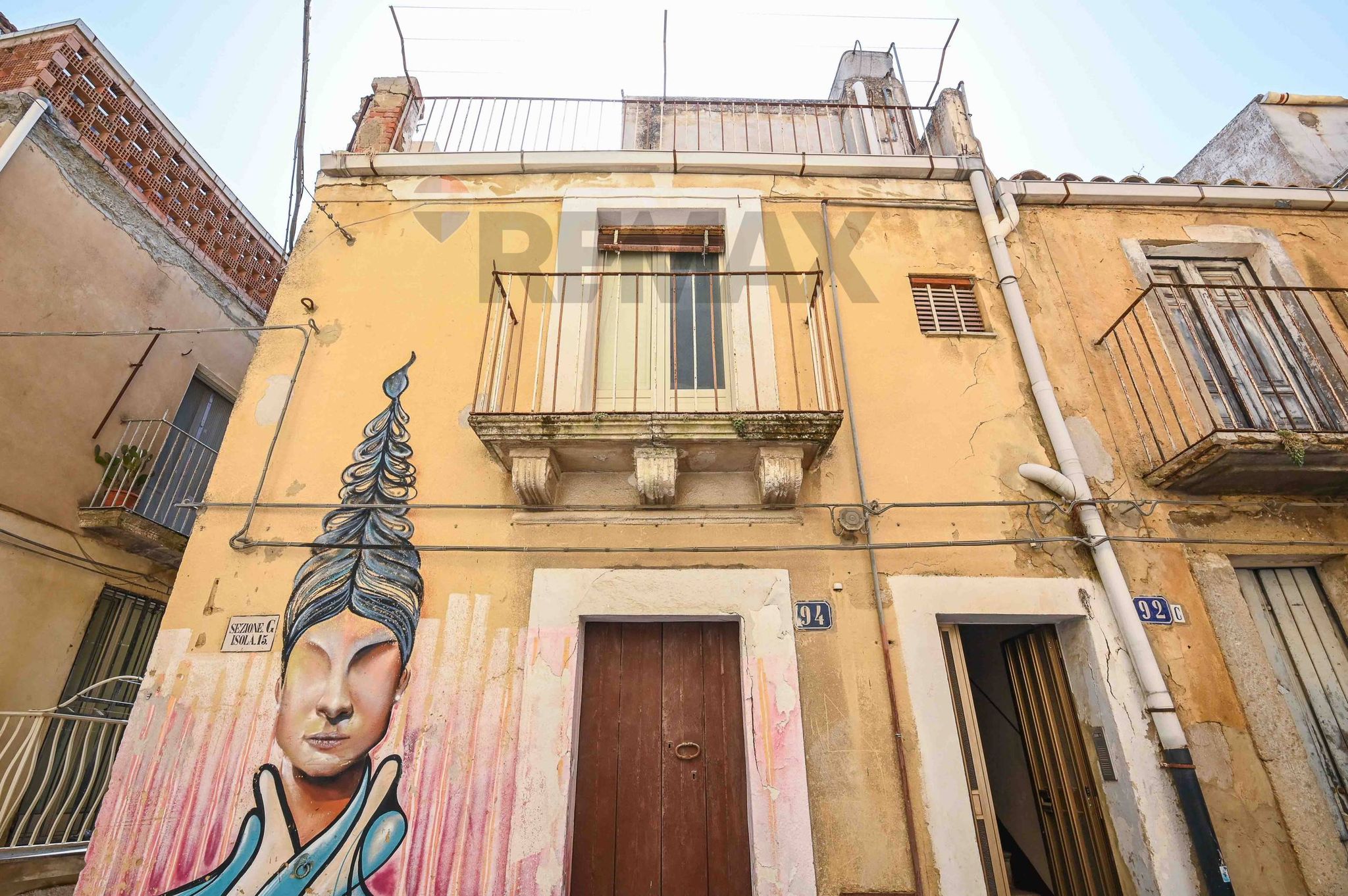 Edificio all'aperto