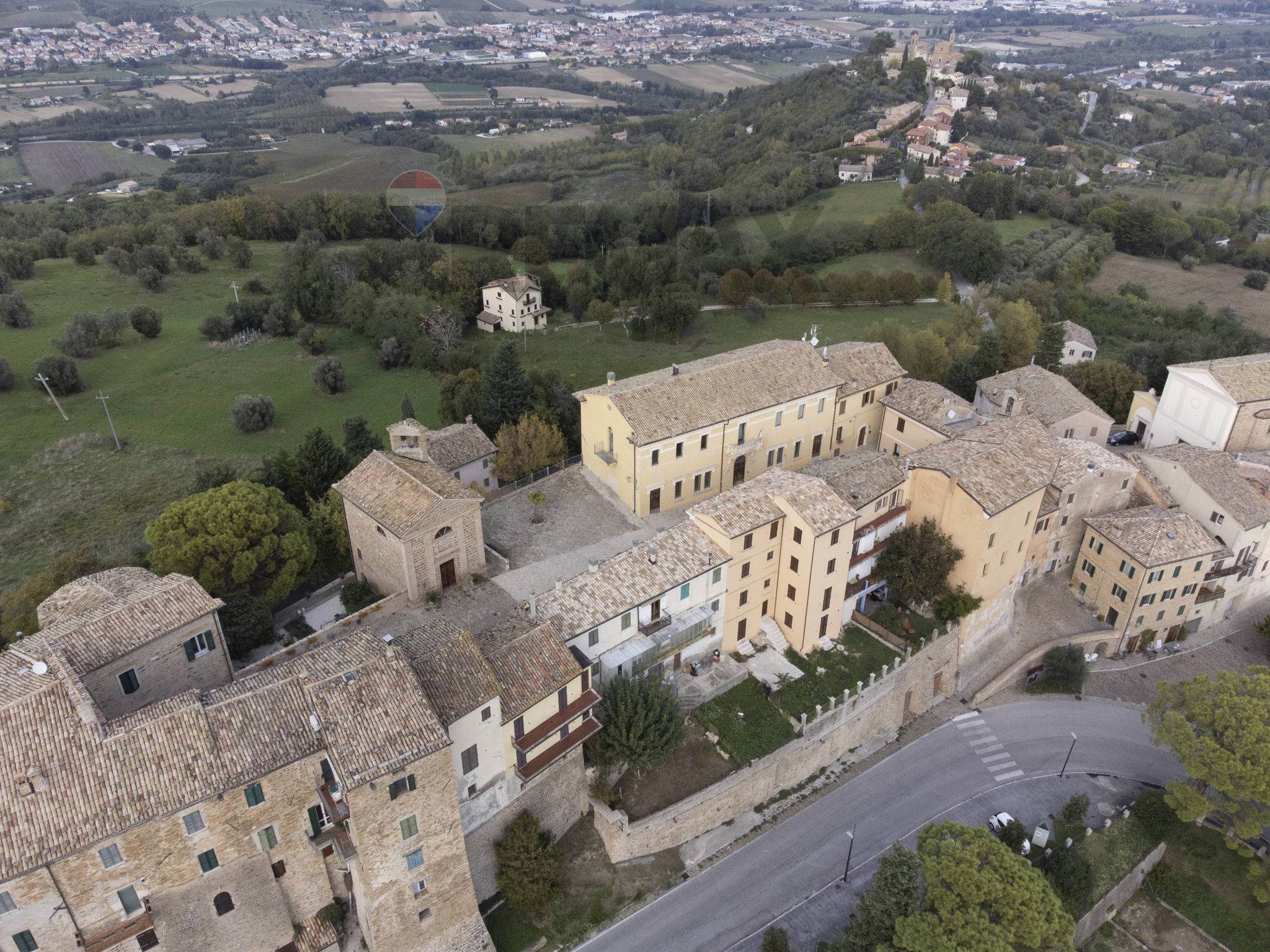Vista delle montagne
