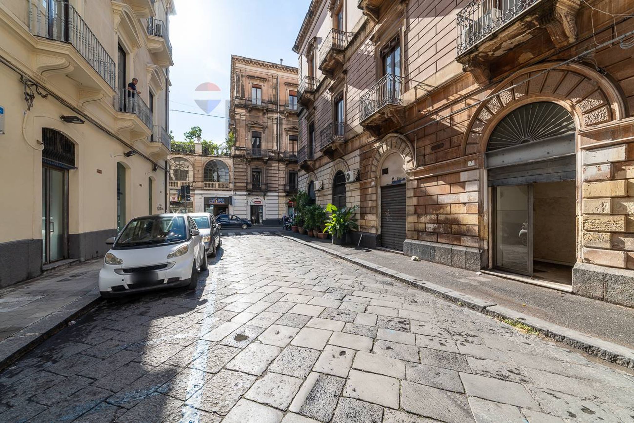 Edificio all'aperto