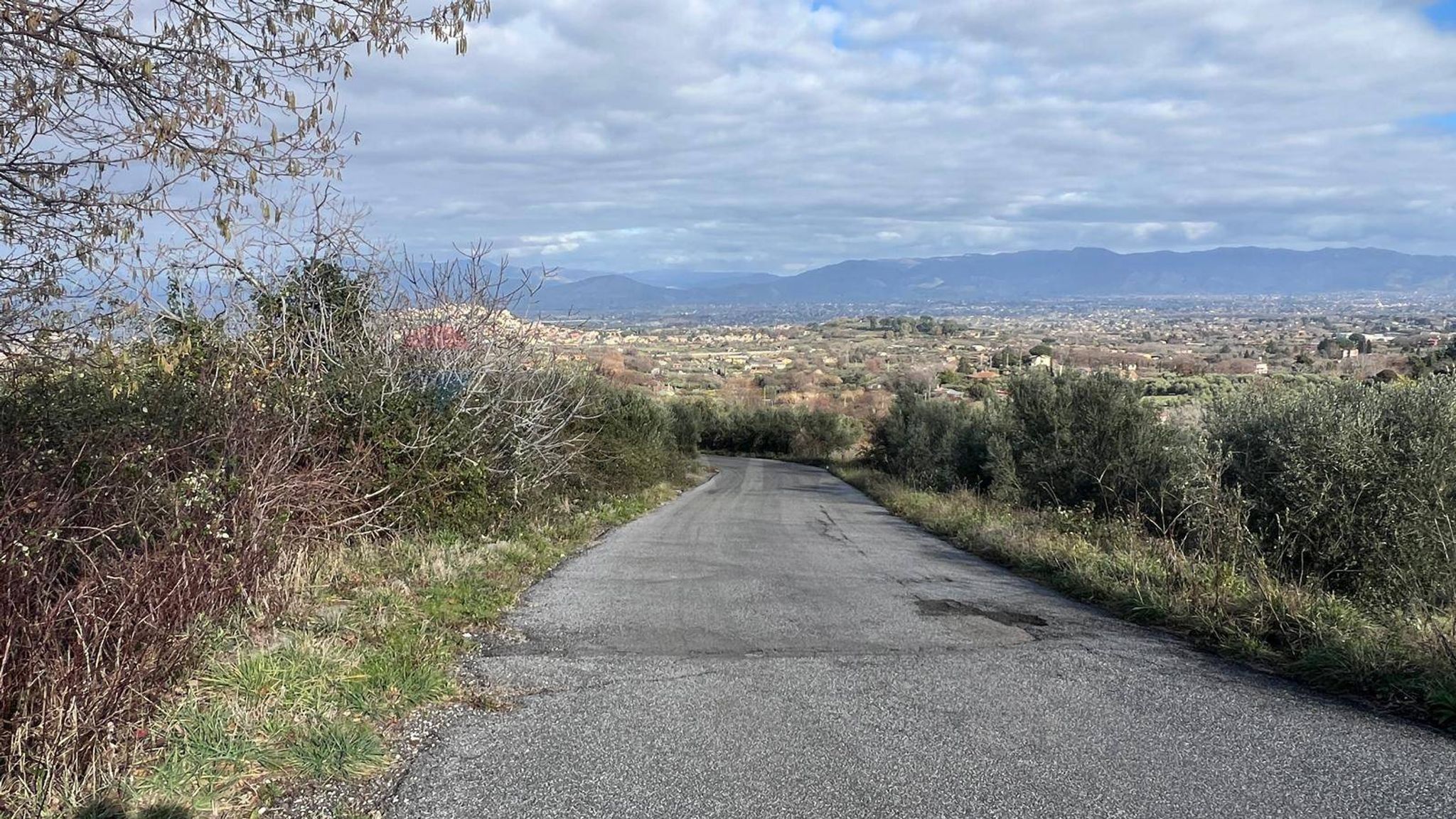 Vista delle montagne