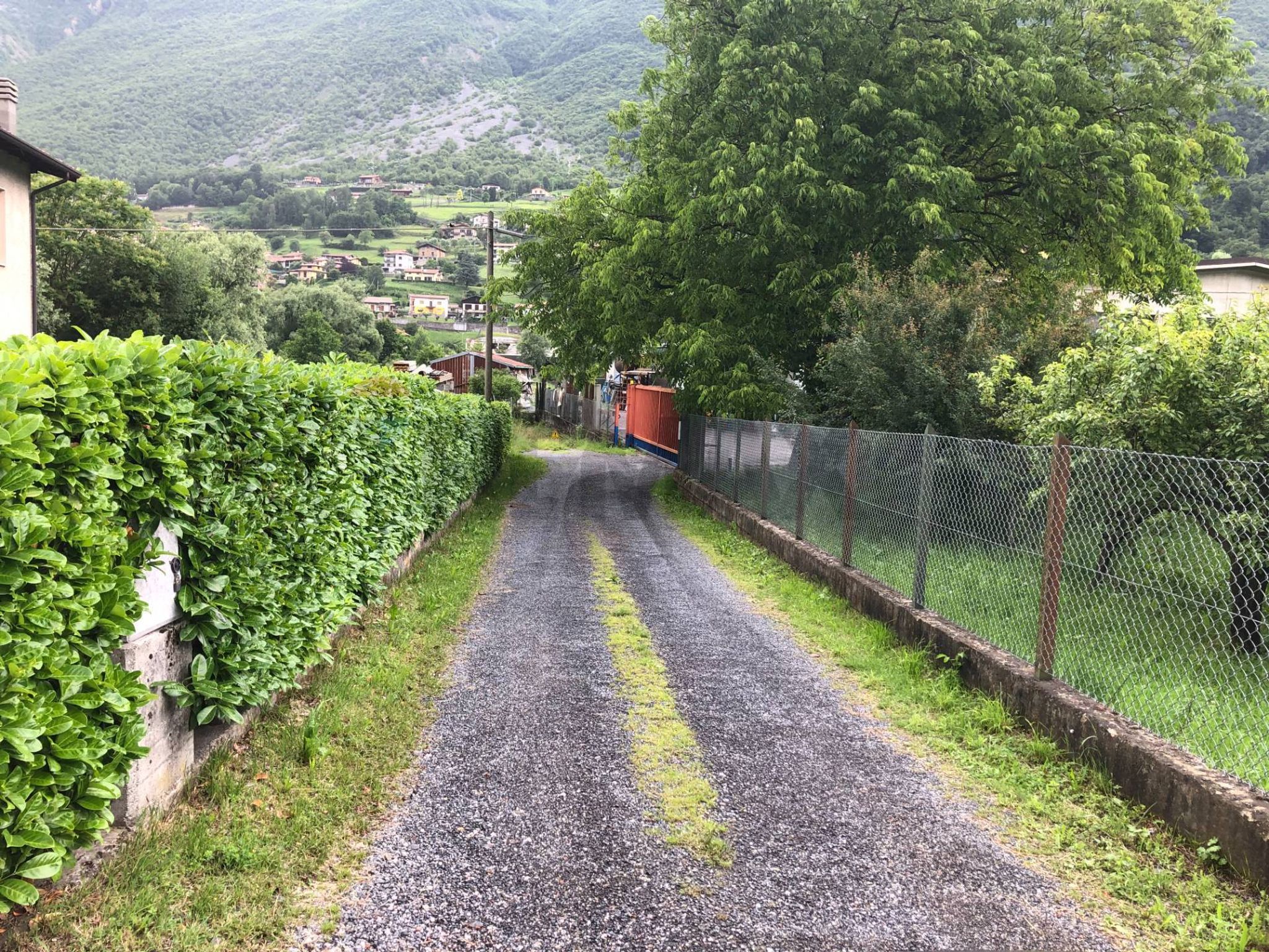 Vista delle montagne
