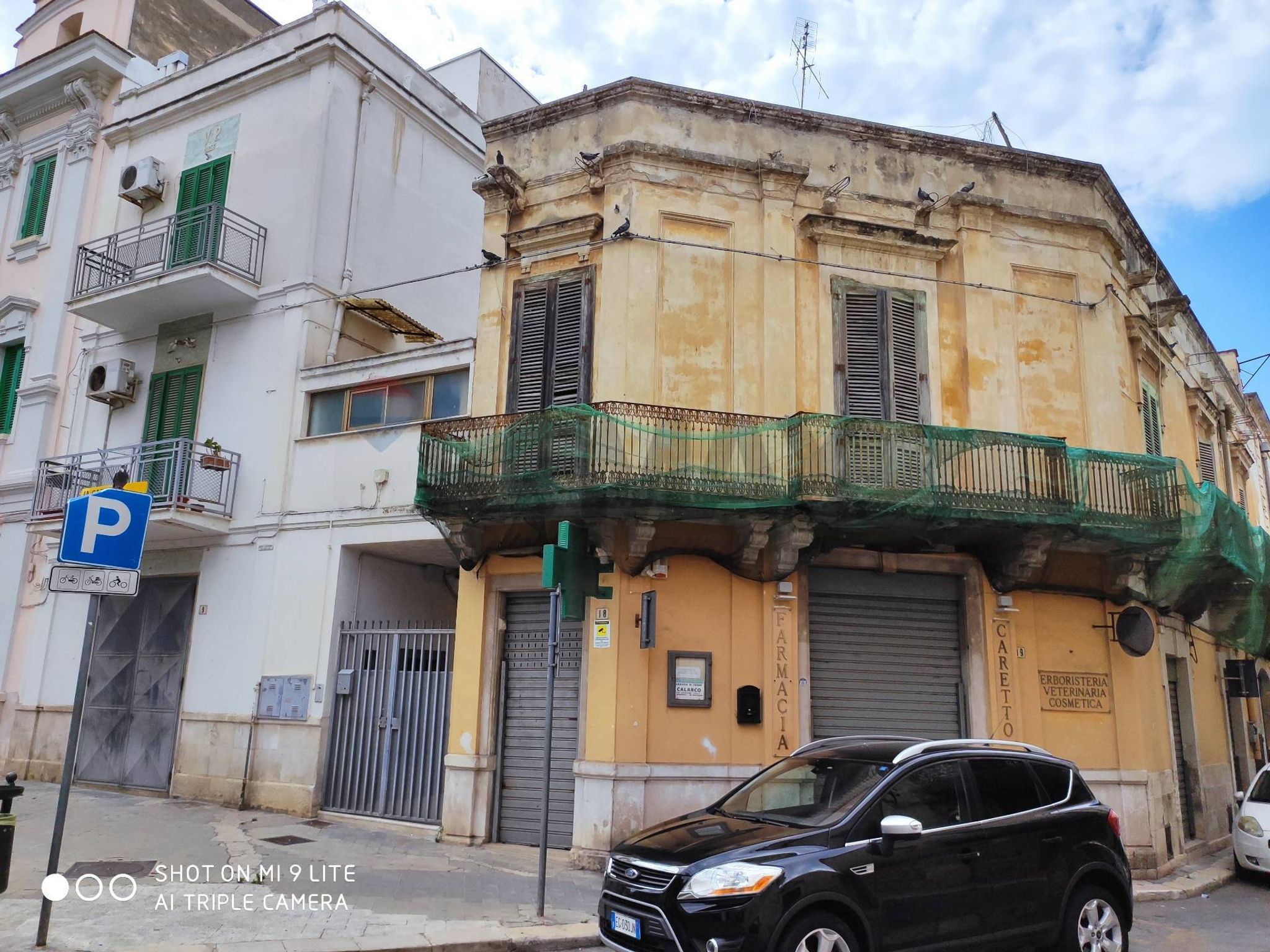 Edificio all'aperto