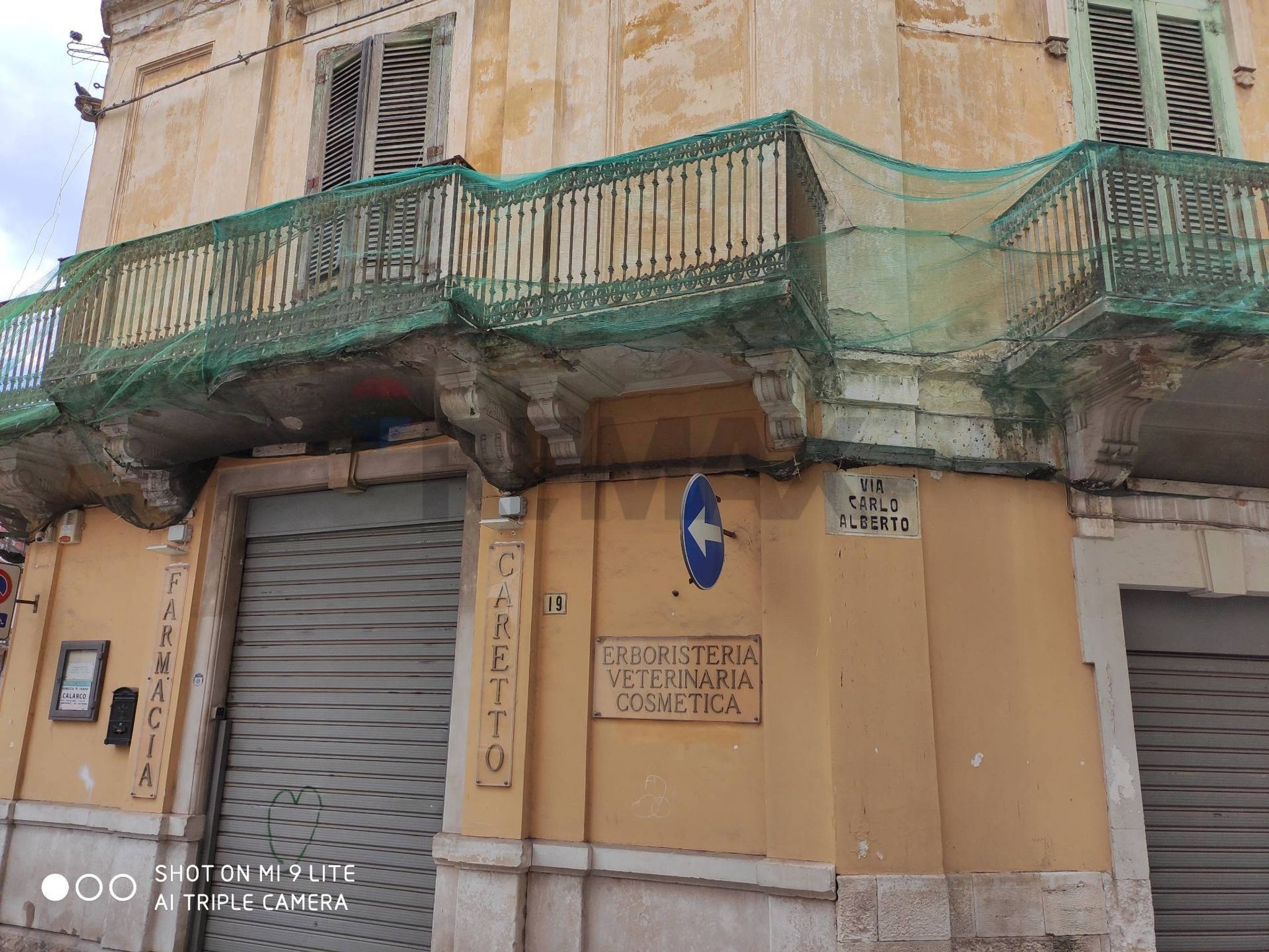 Edificio all'aperto