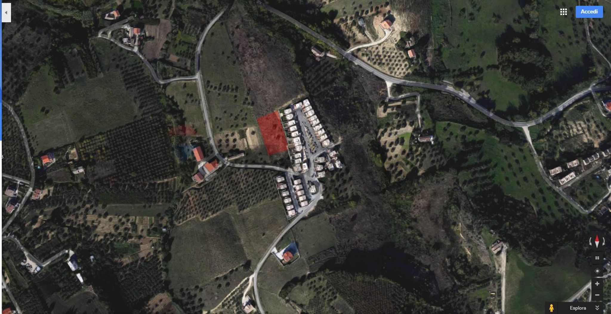 Posizione della mappa