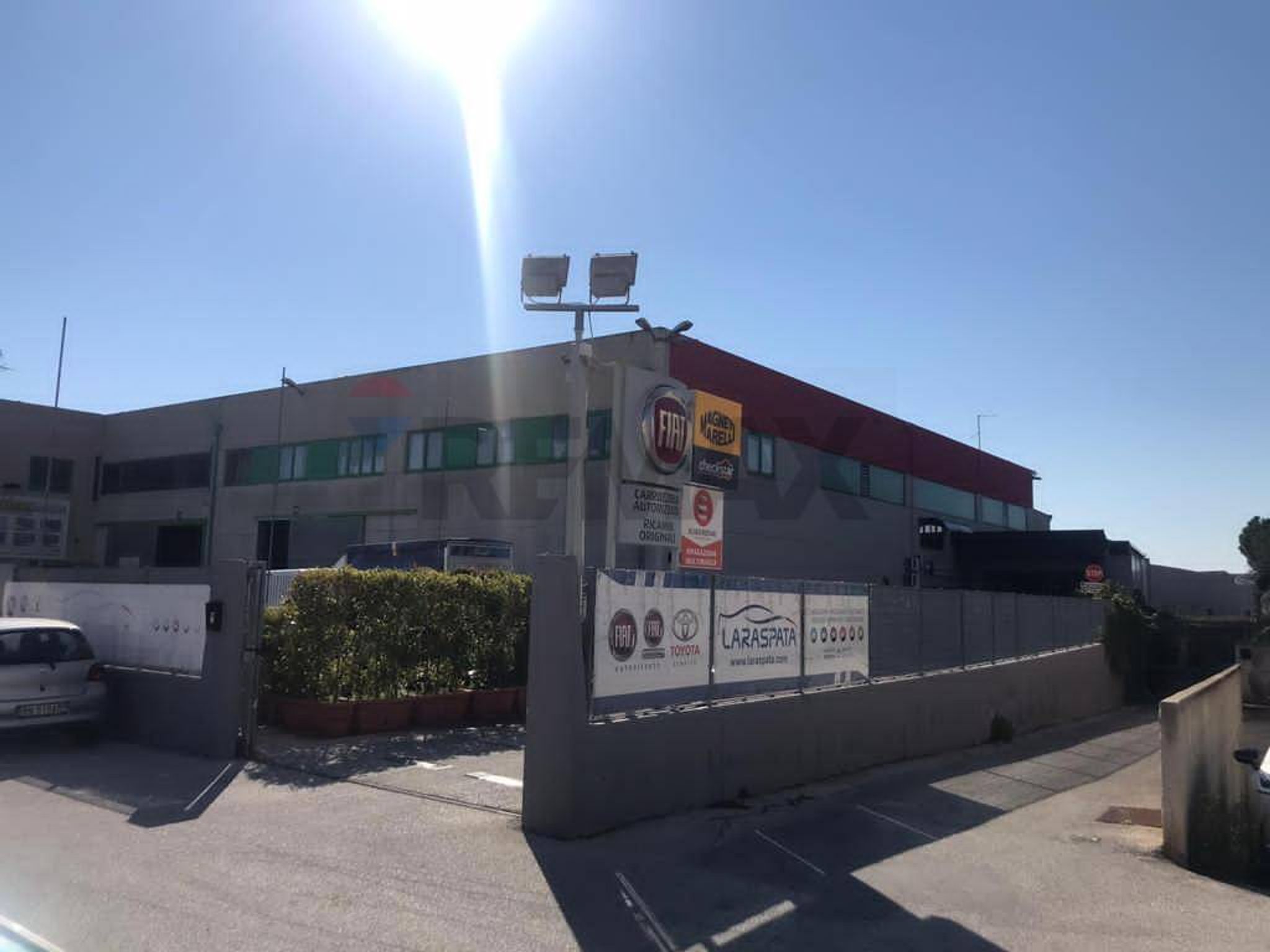 Edificio all'aperto