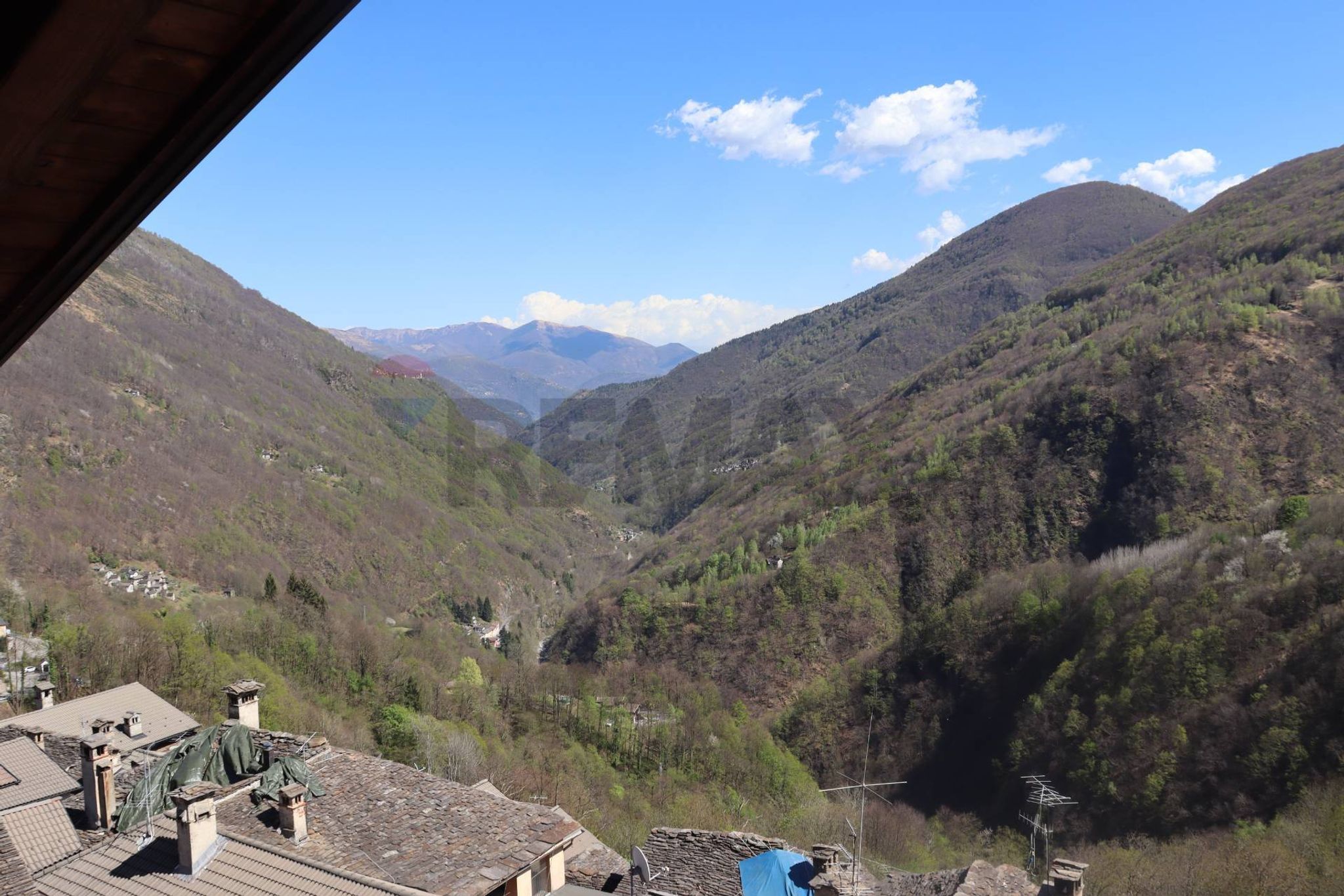 Vista delle montagne
