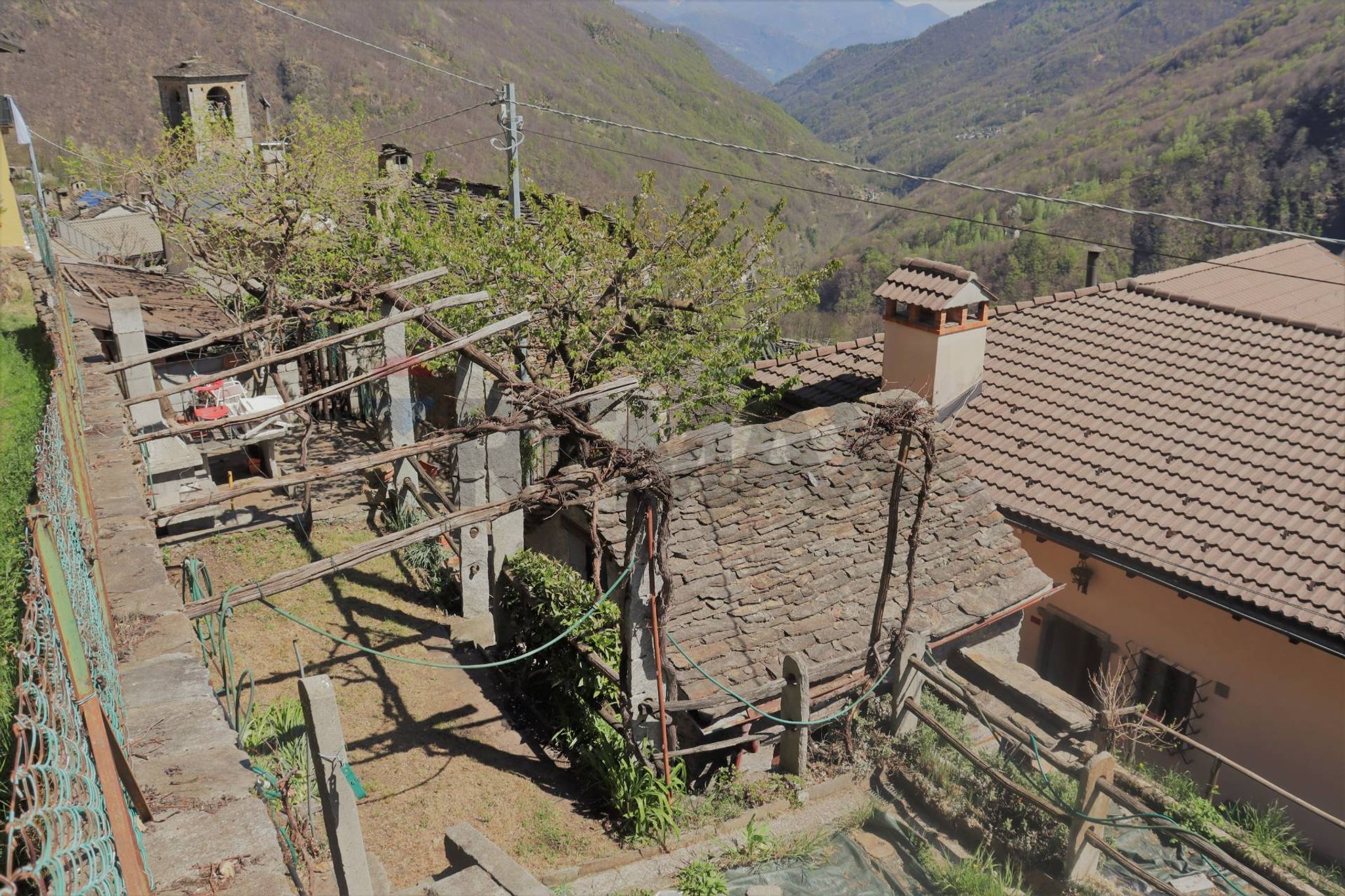 Vista delle montagne
