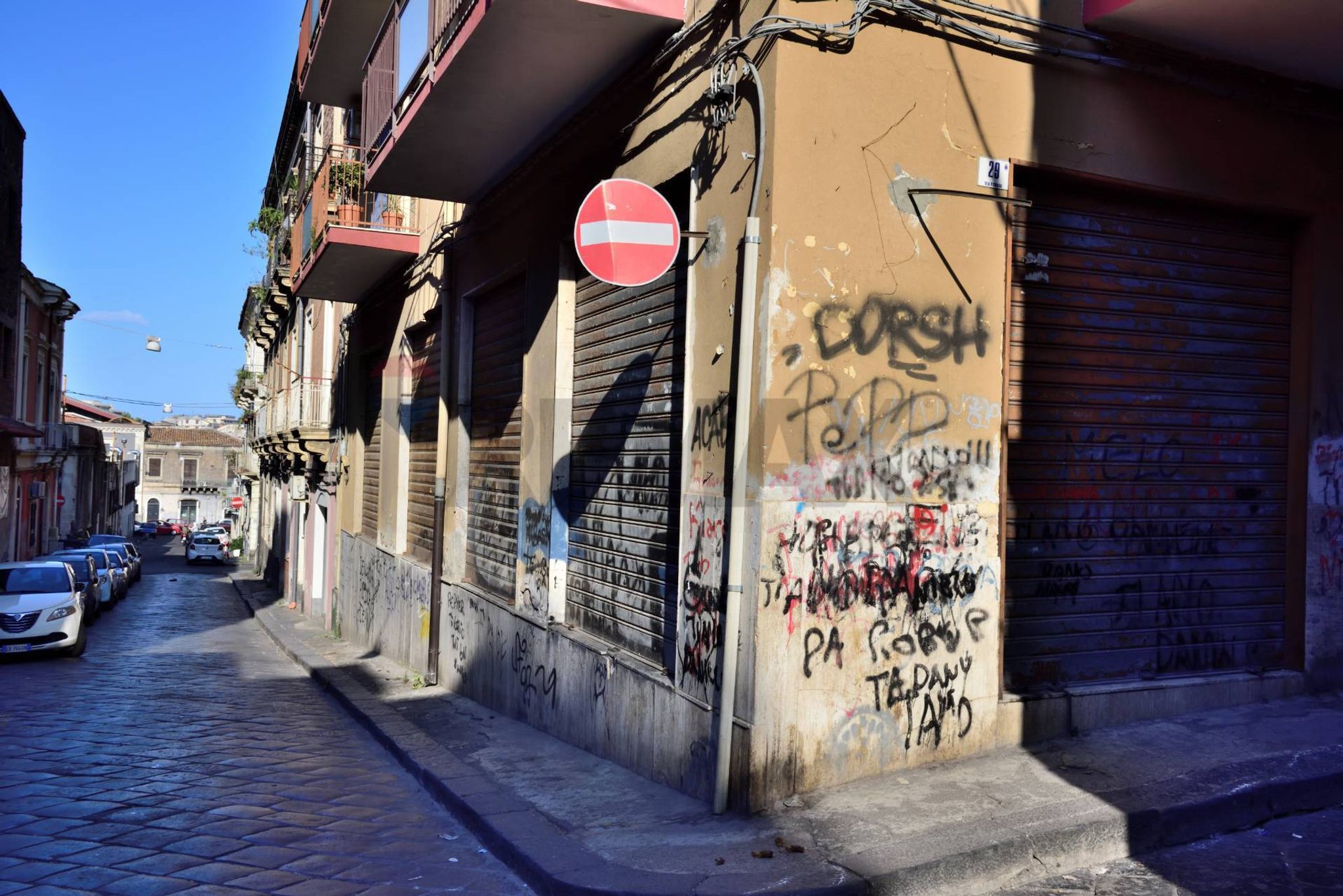 Edificio all'aperto