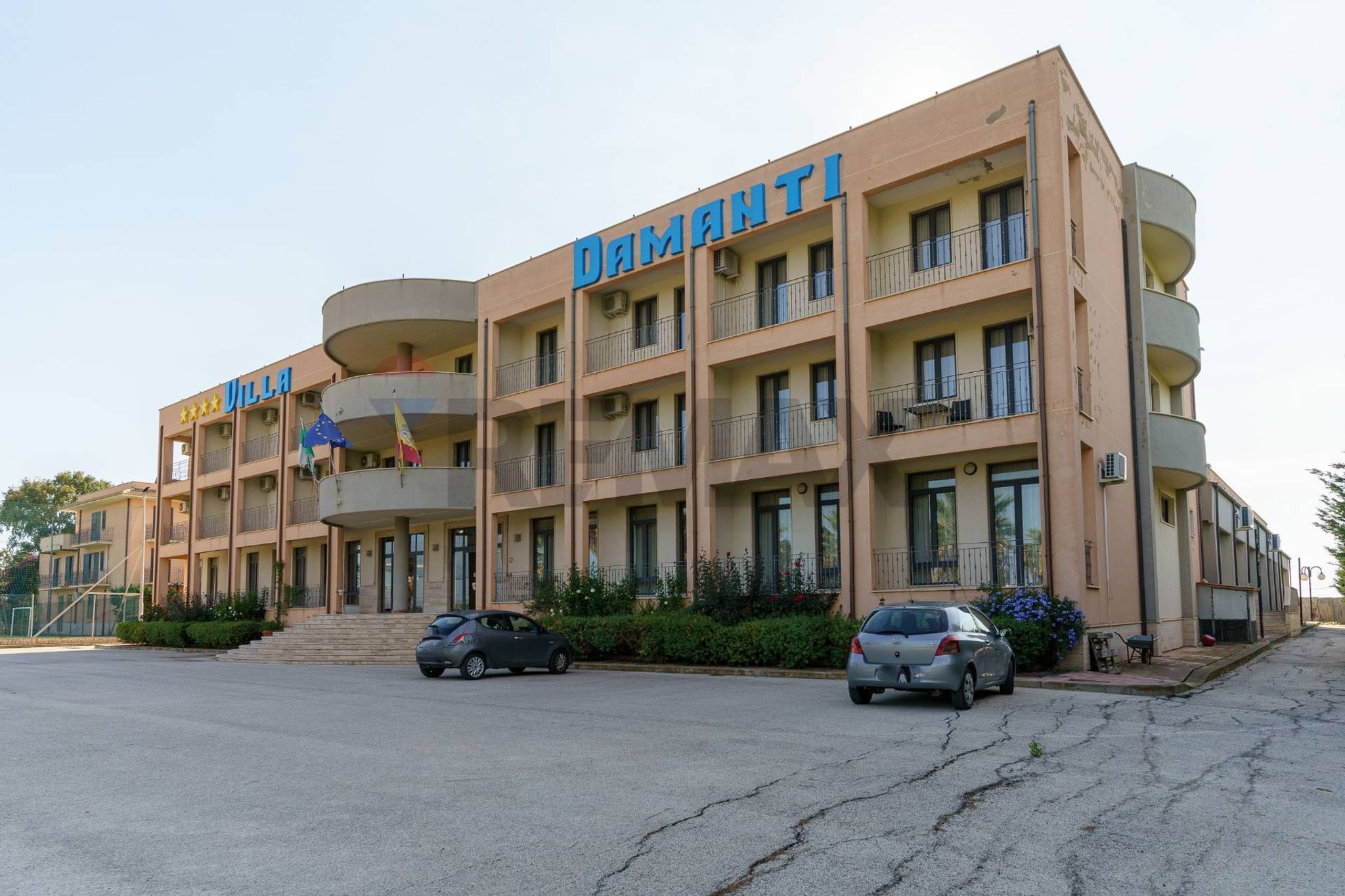 Edificio all'aperto