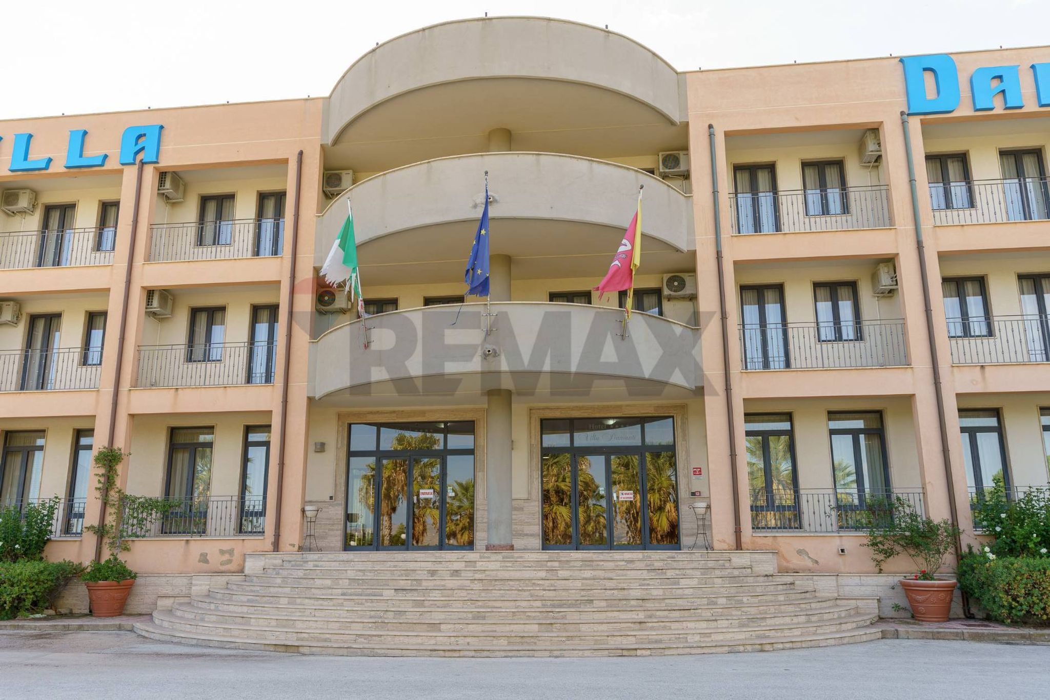Edificio all'aperto