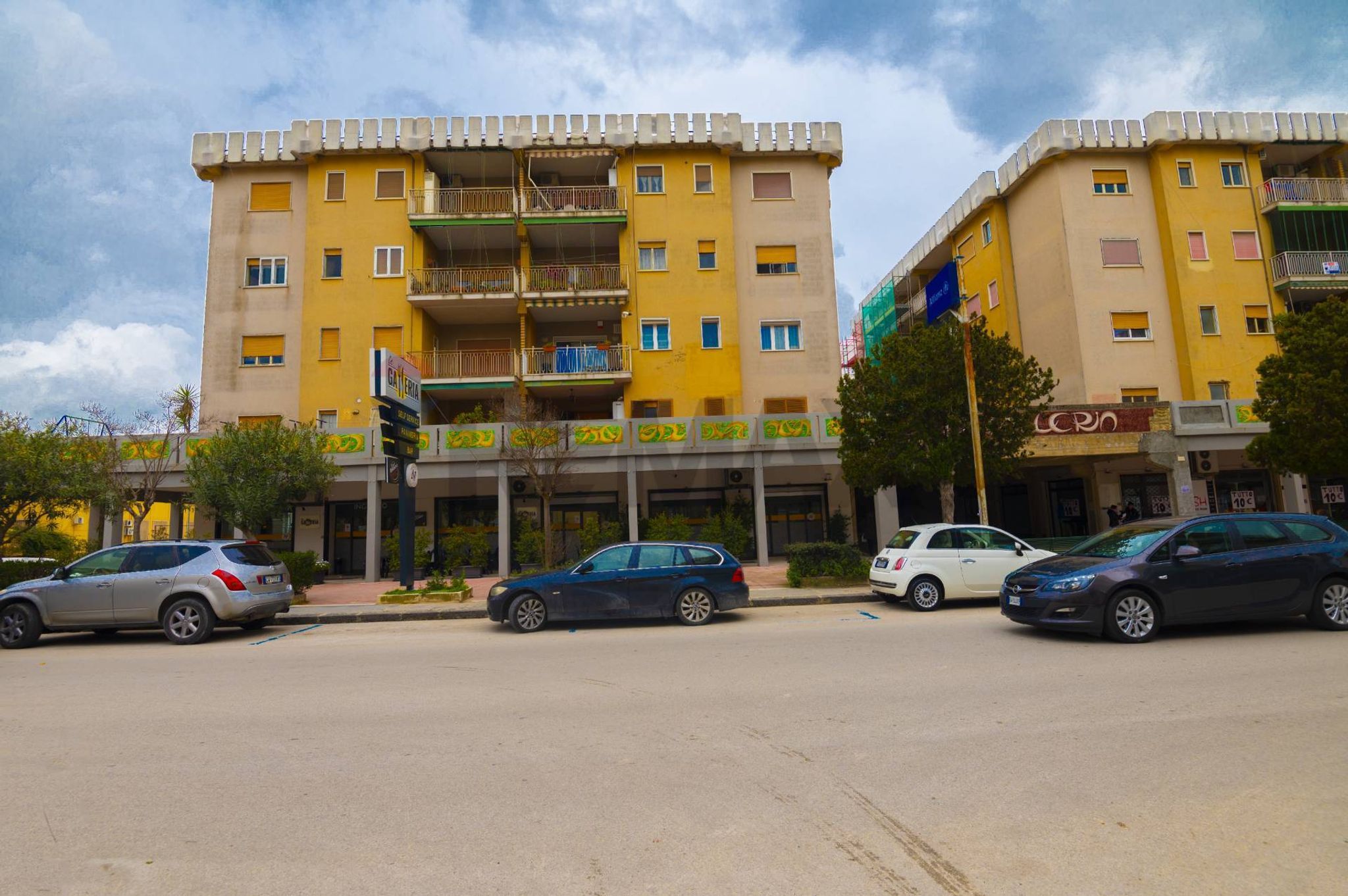 Edificio all'aperto