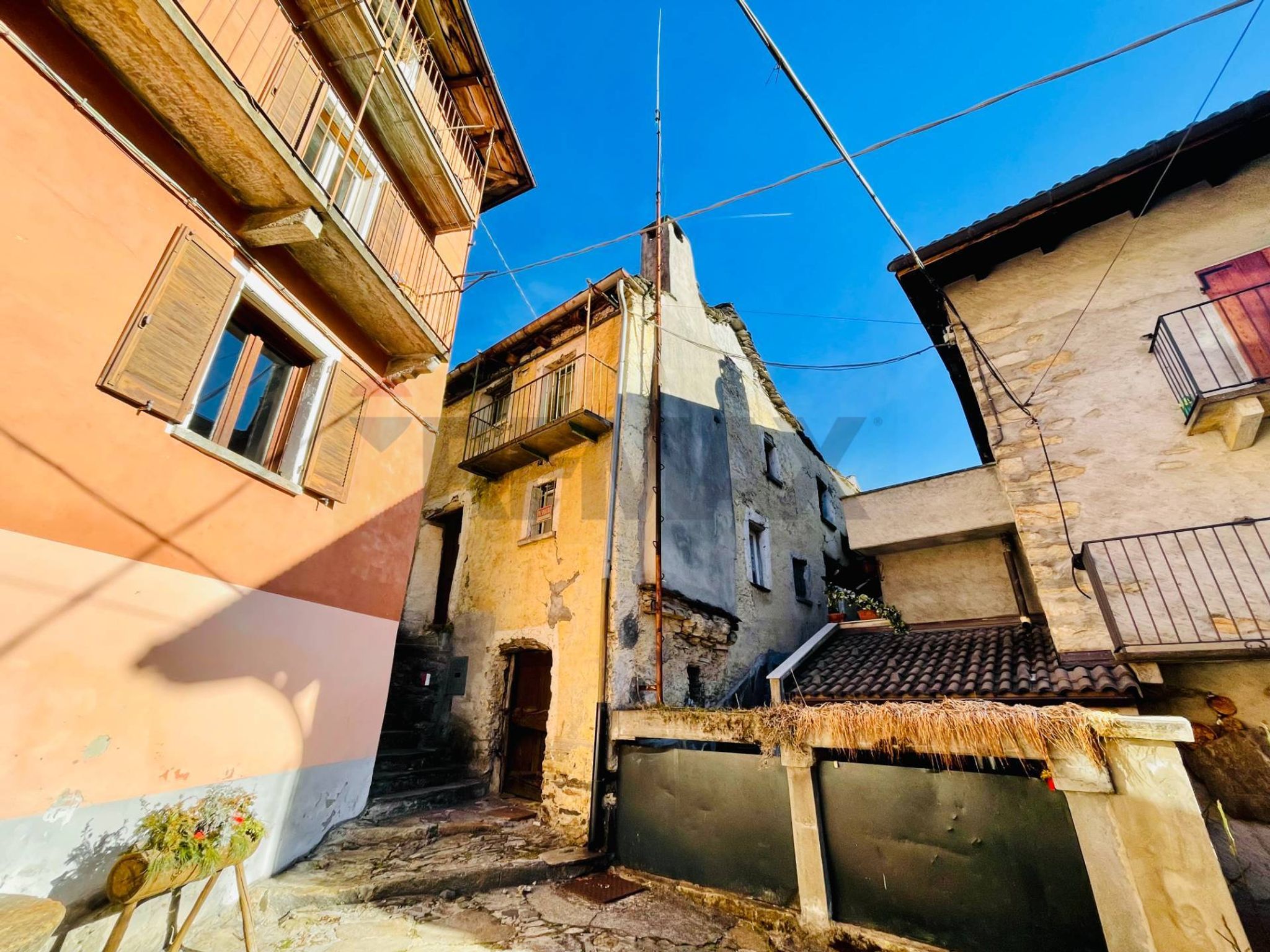 Edificio all'aperto