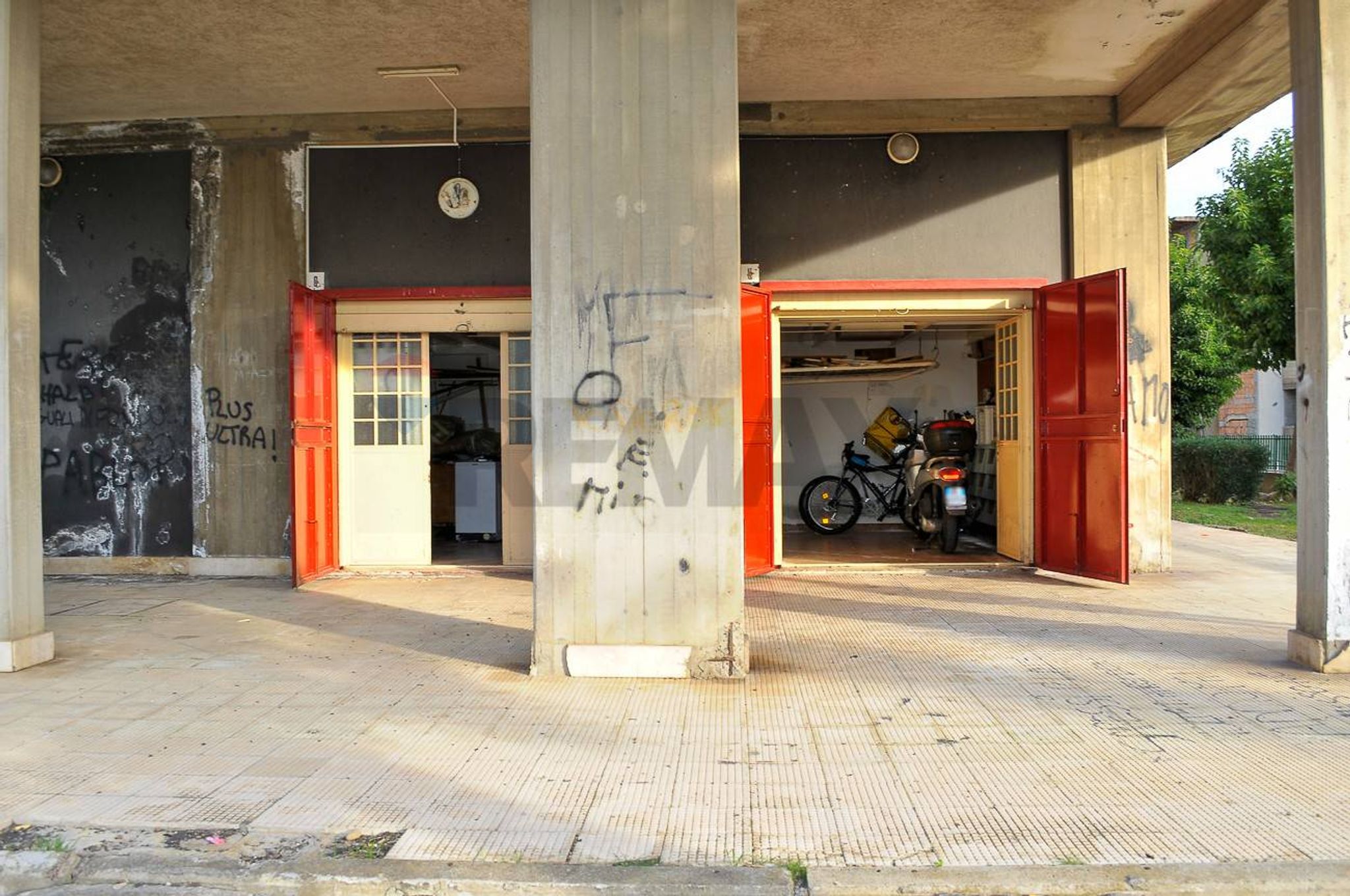 Edificio all'aperto