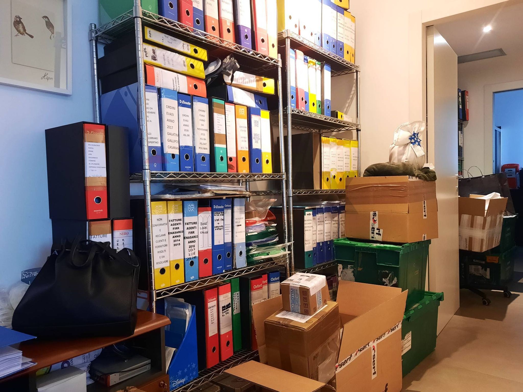 Dispensa di stoccaggio