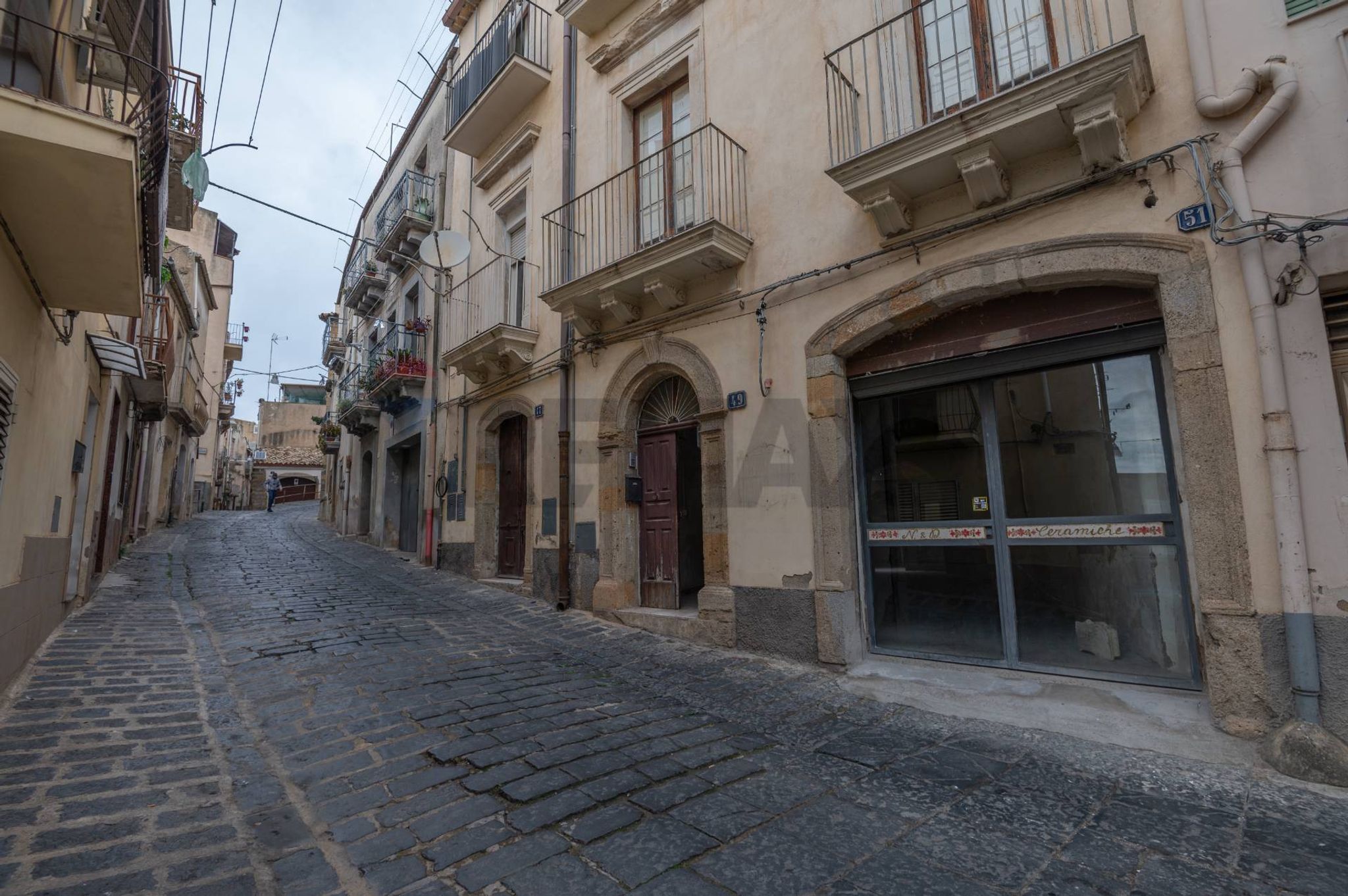 Edificio all'aperto