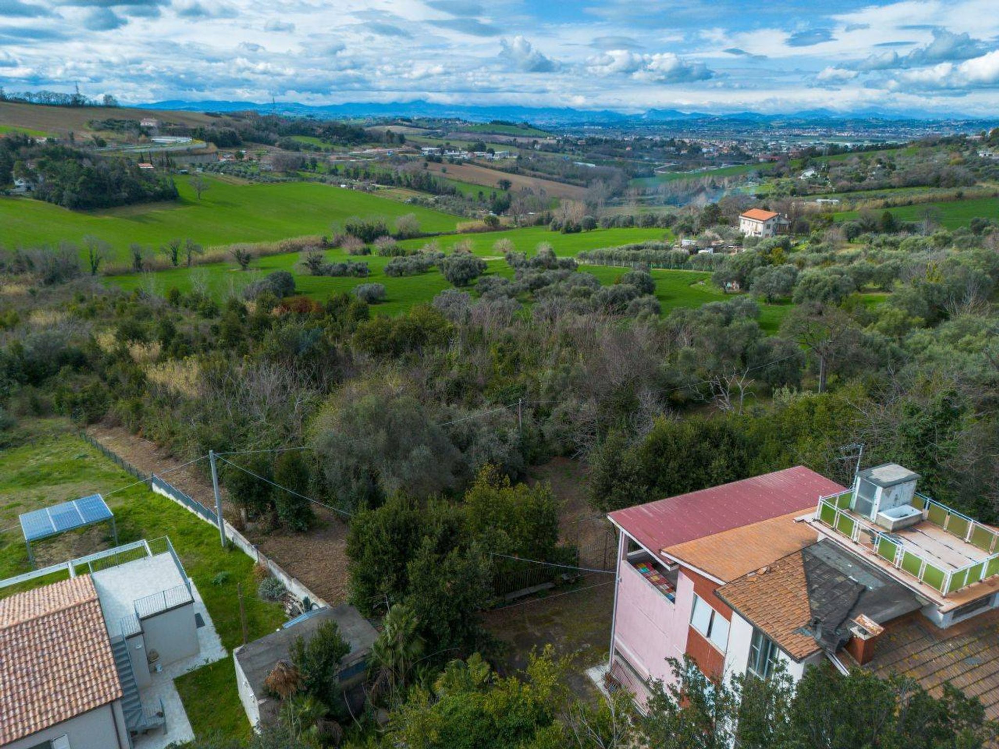 Vista delle montagne