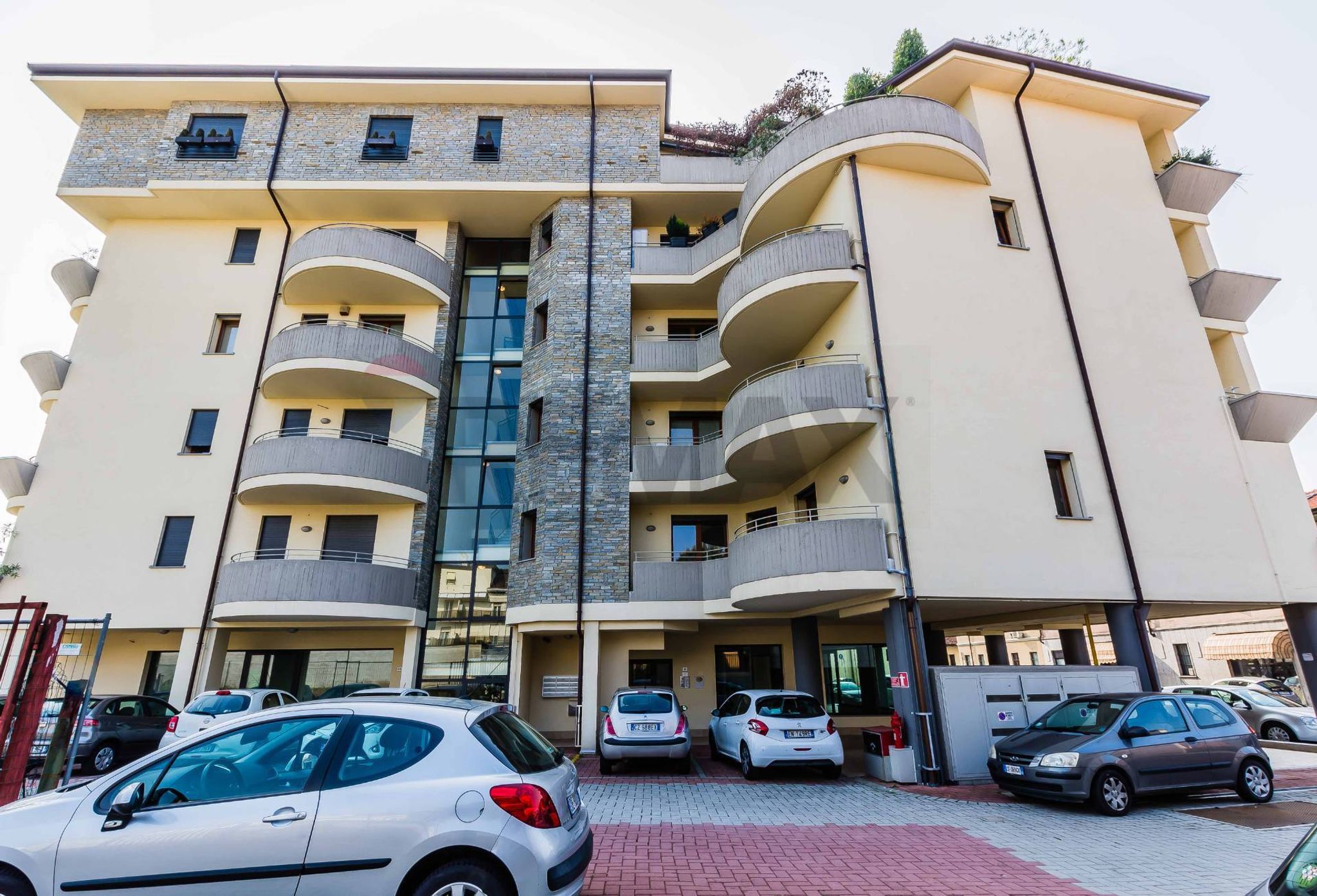 Edificio all'aperto