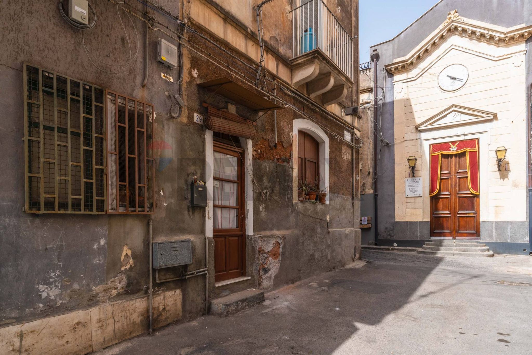 Edificio all'aperto