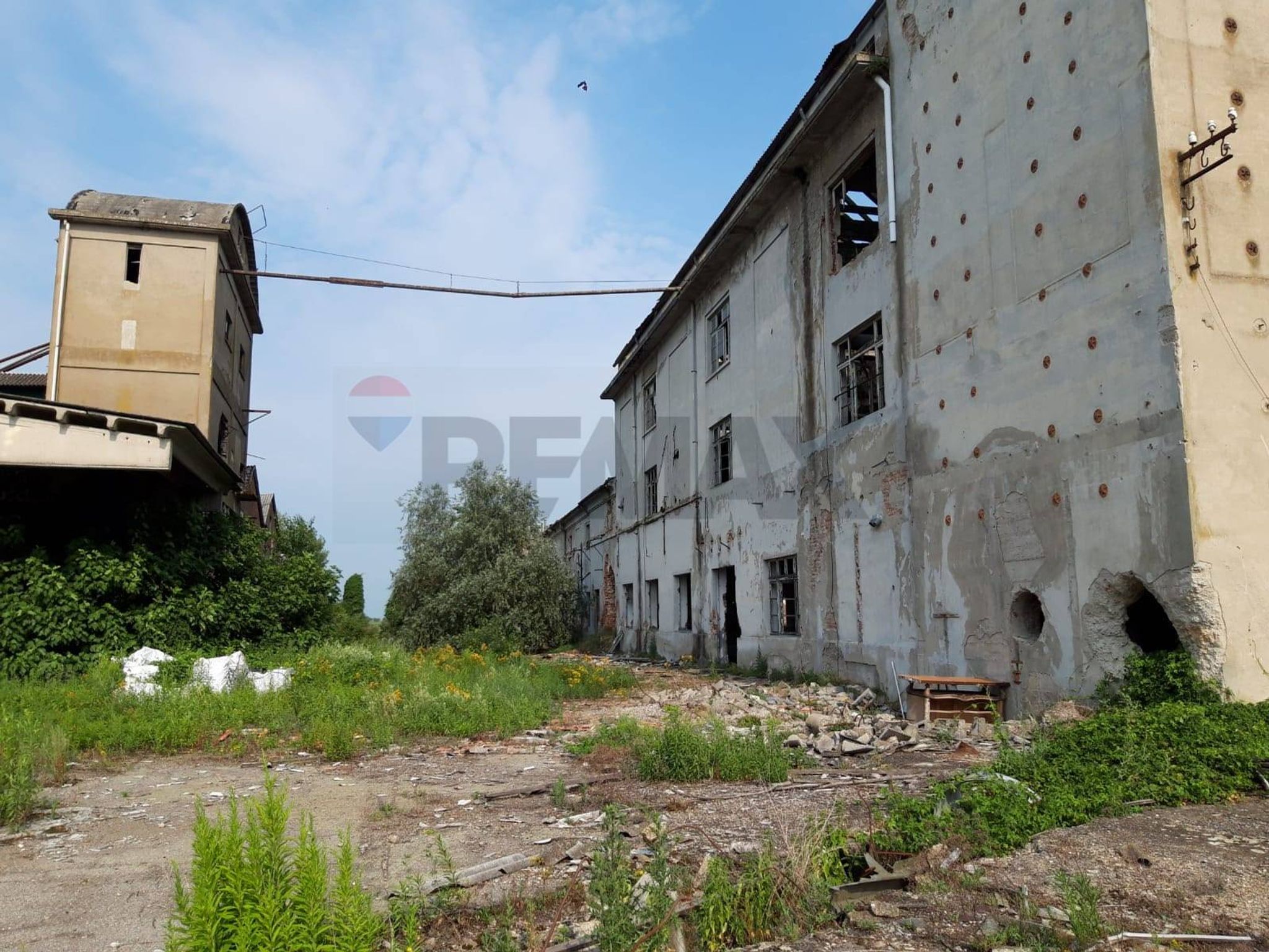 Edificio all'aperto