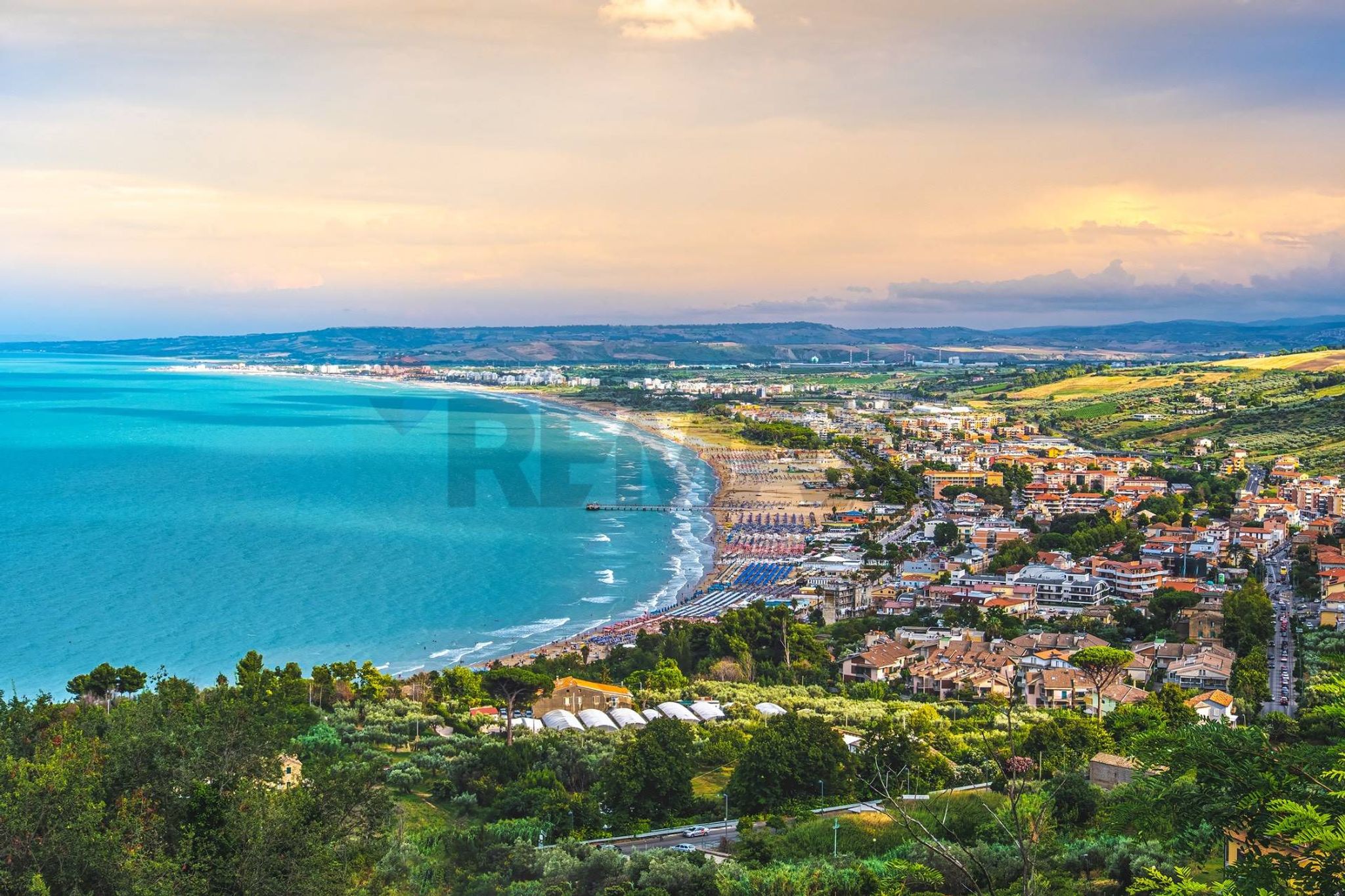 Vista dell'acqua
