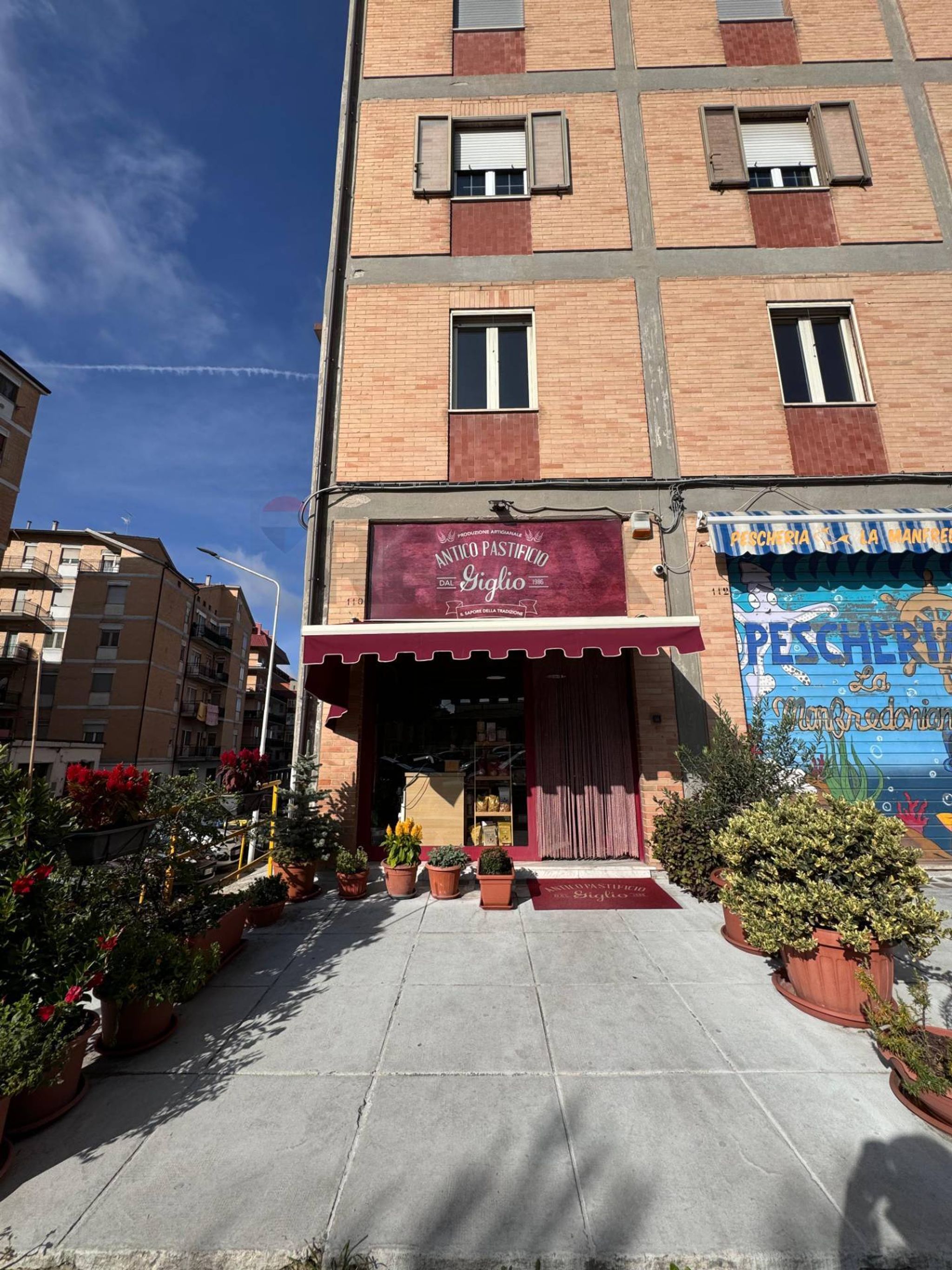 Edificio all'aperto