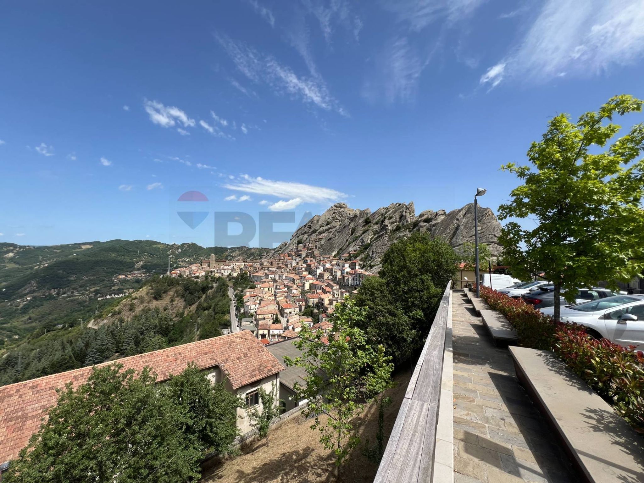 Vista delle montagne