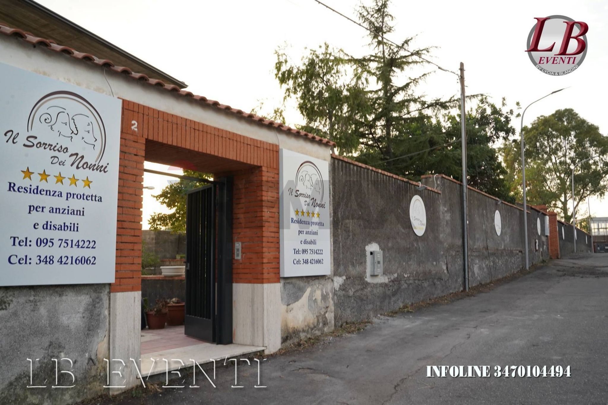 Edificio all'aperto