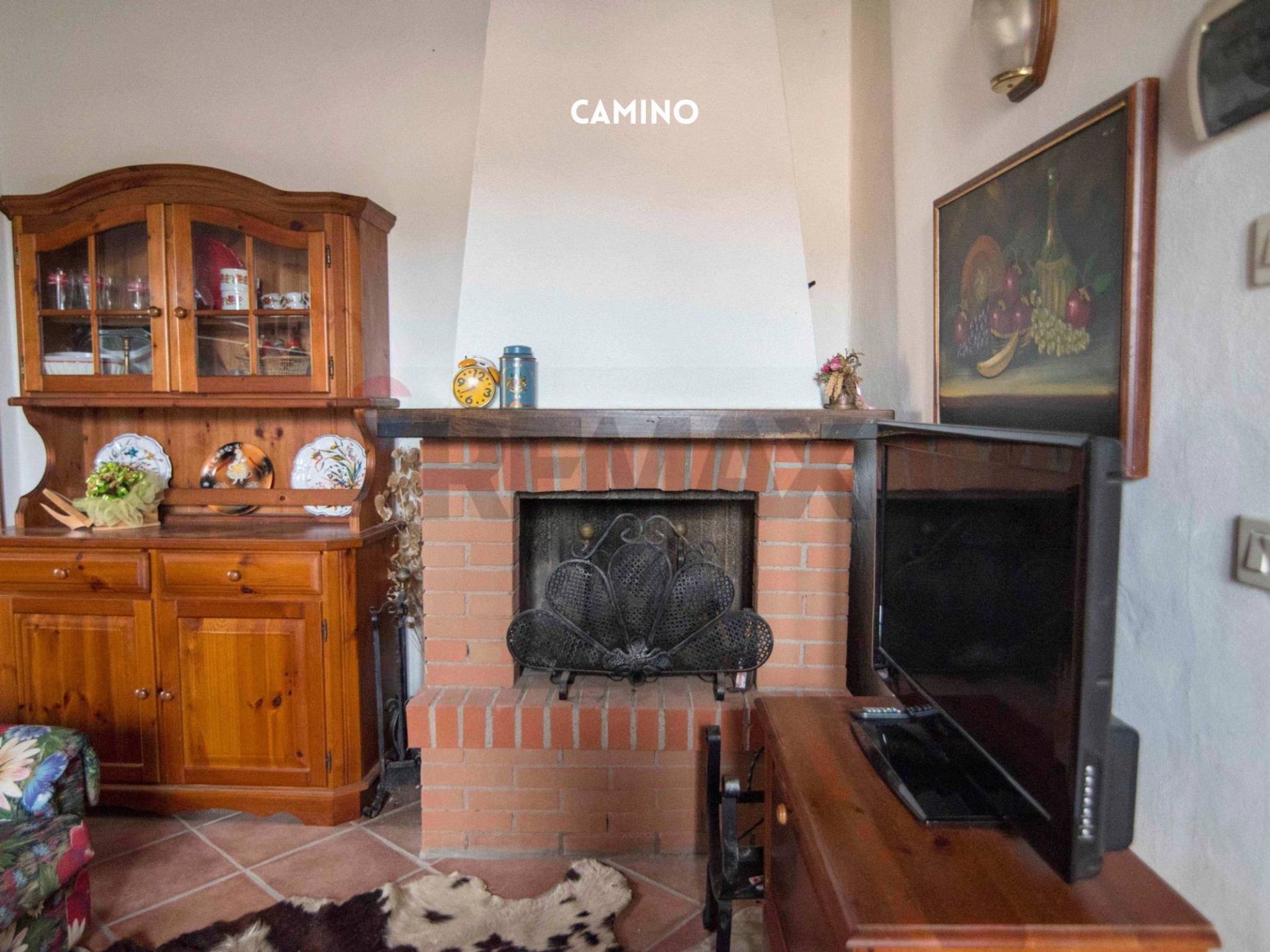 SOGGIORNO CON CAMINO