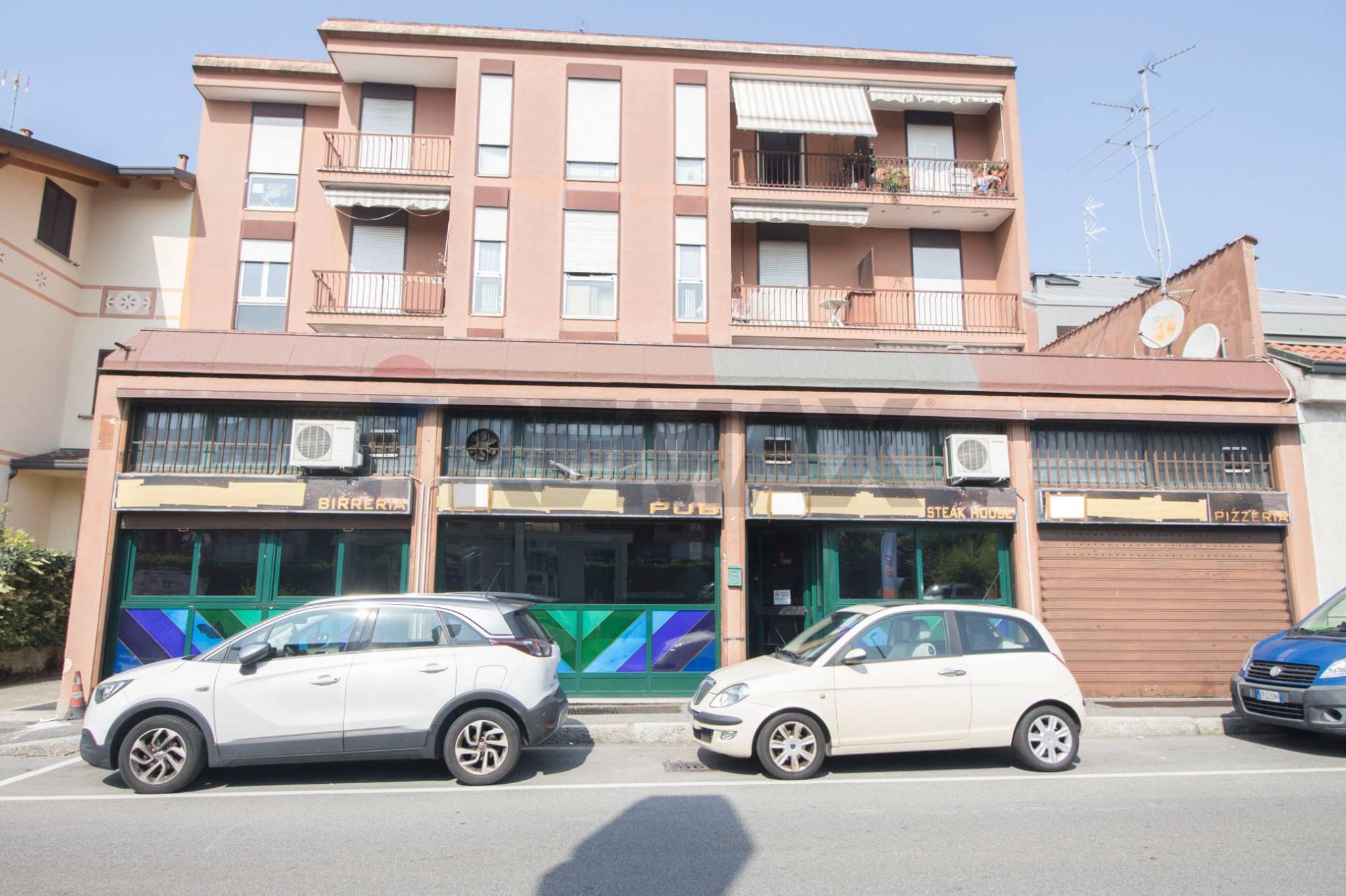 Edificio all'aperto