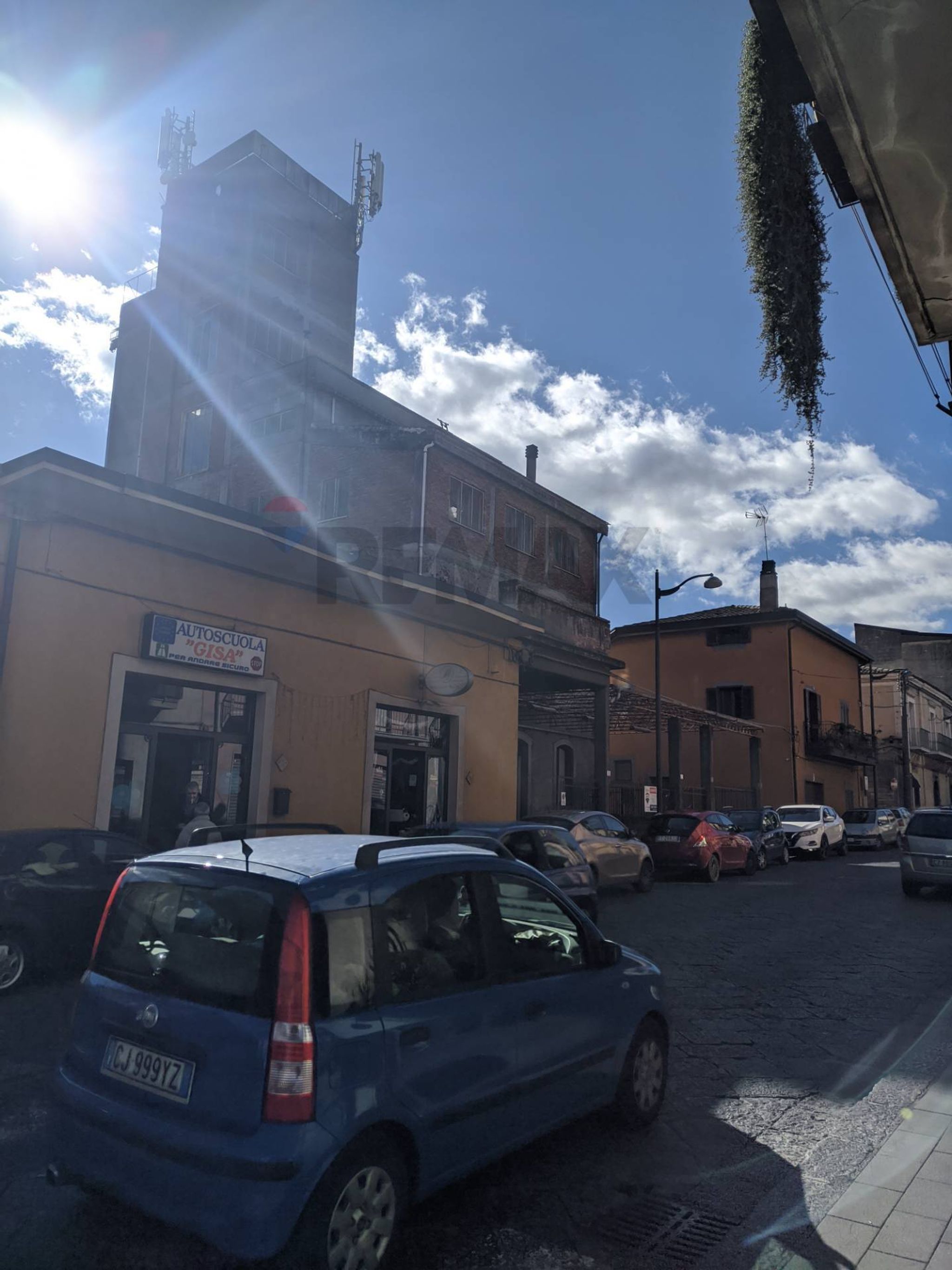 Edificio all'aperto