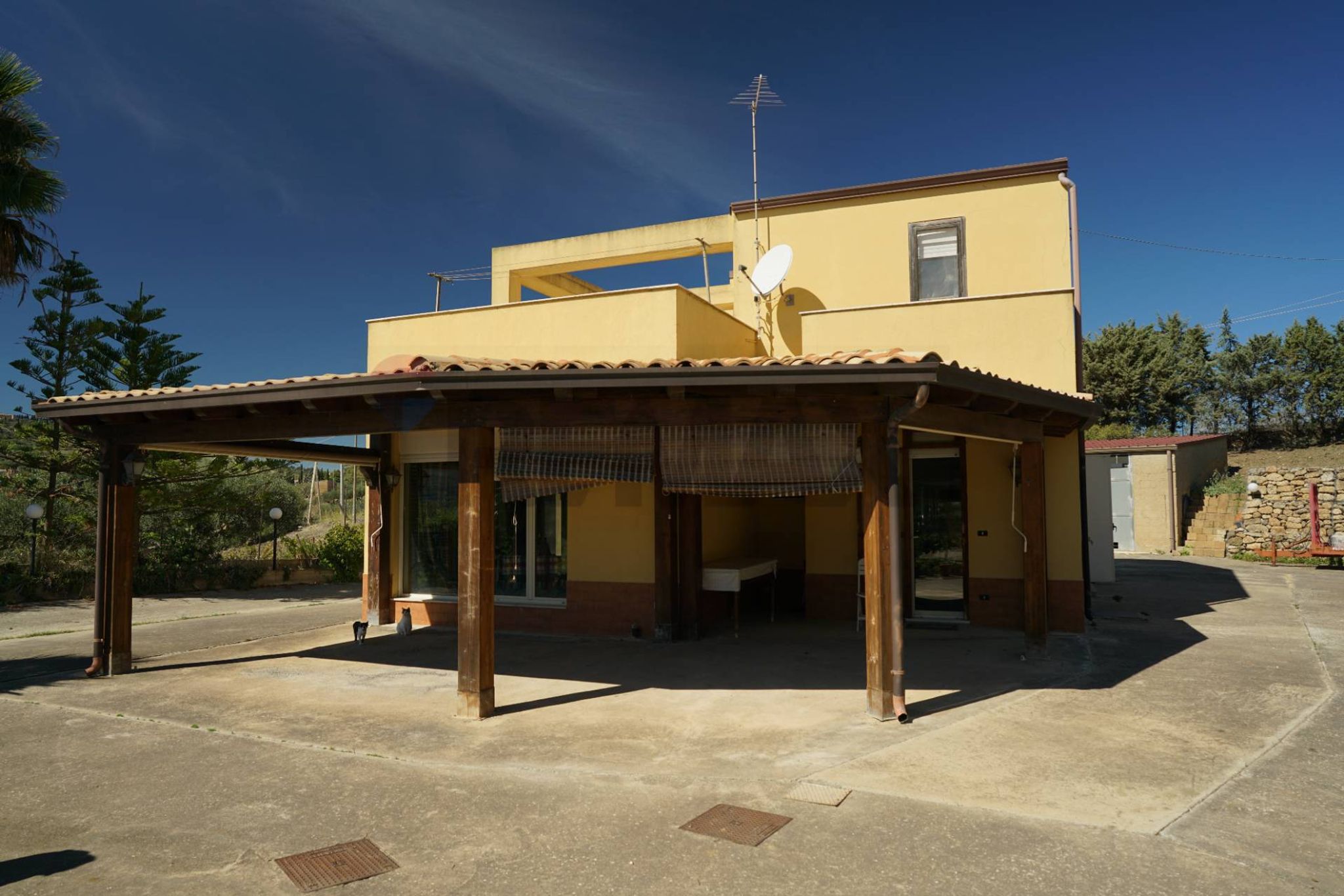 Casa all'aperto