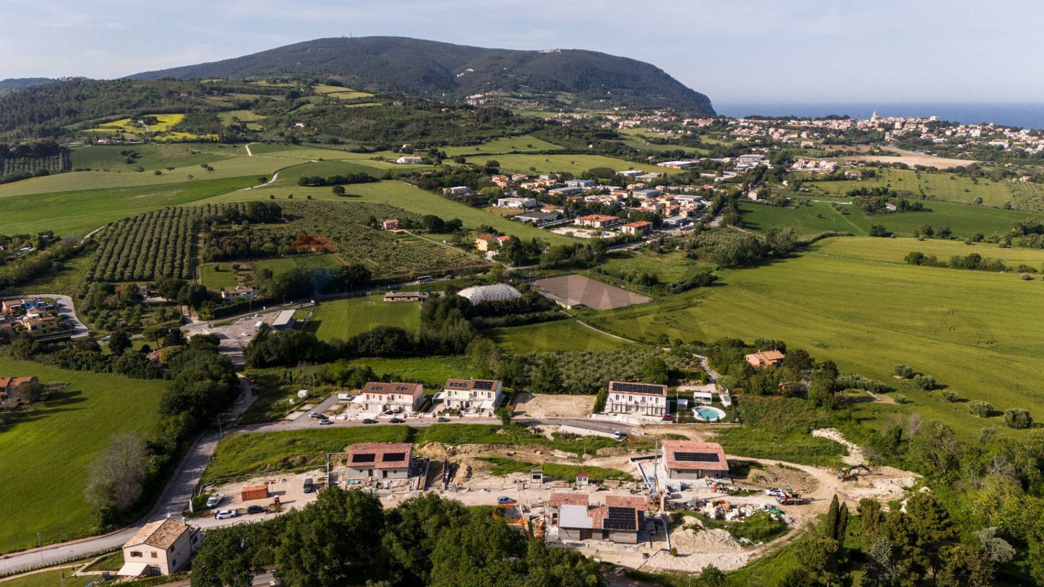 Vista delle montagne
