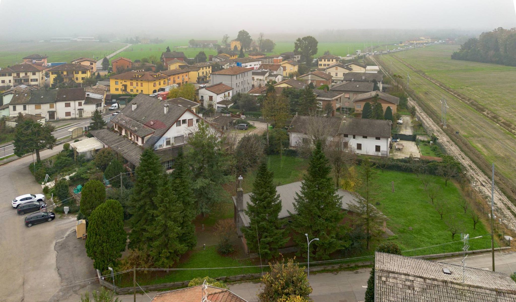 Edificio all'aperto