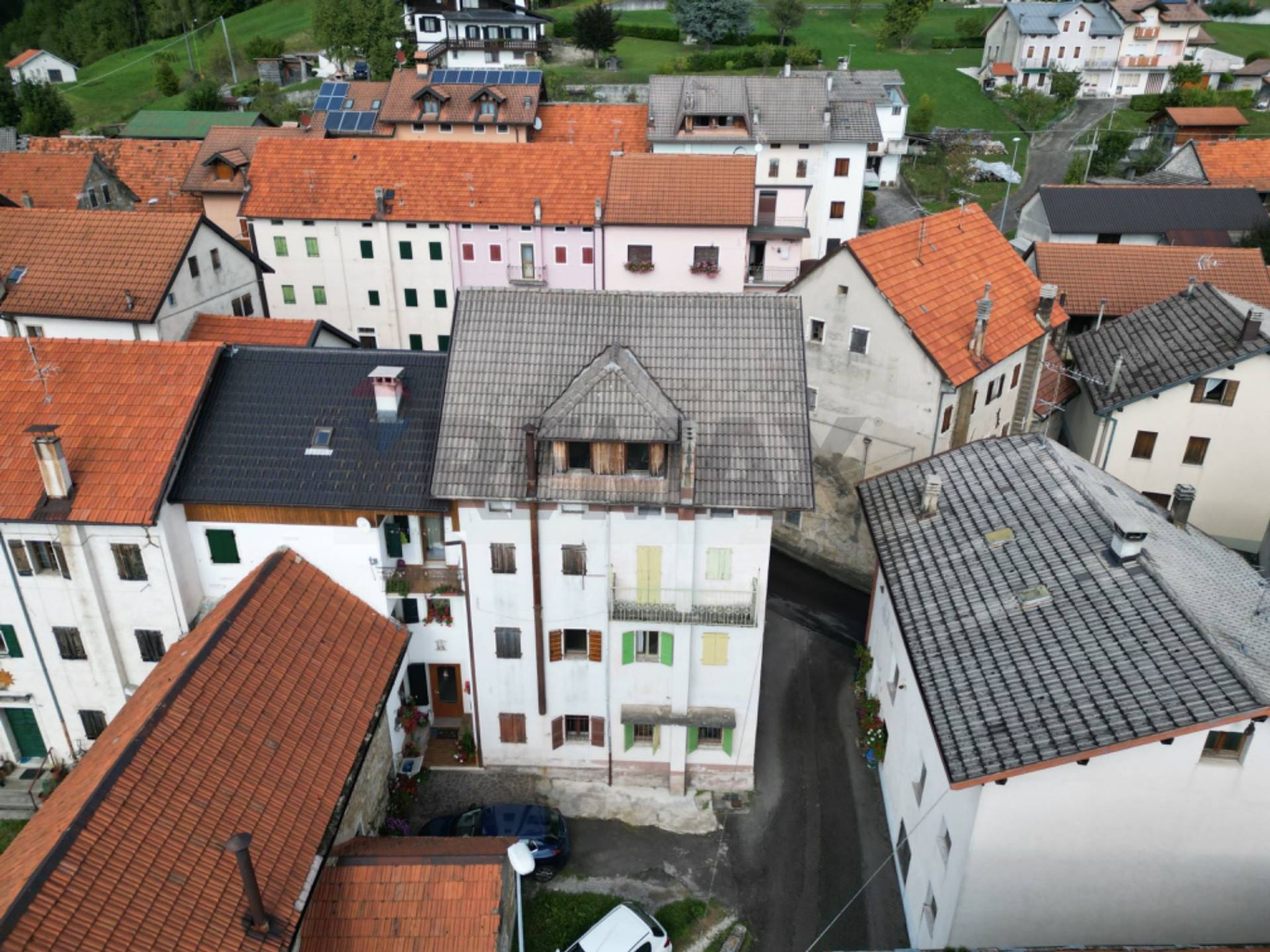 Edificio all'aperto