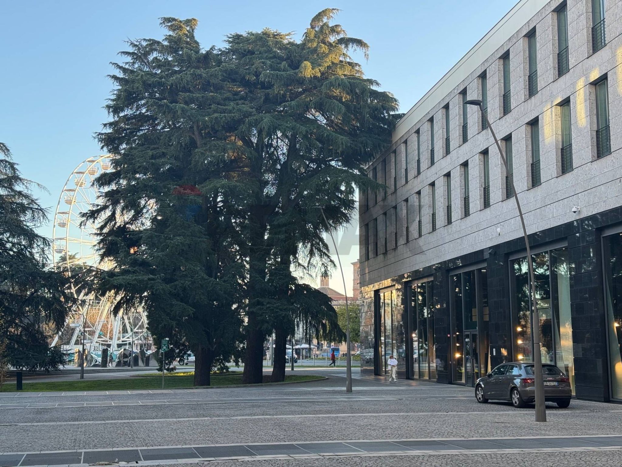 Edificio all'aperto
