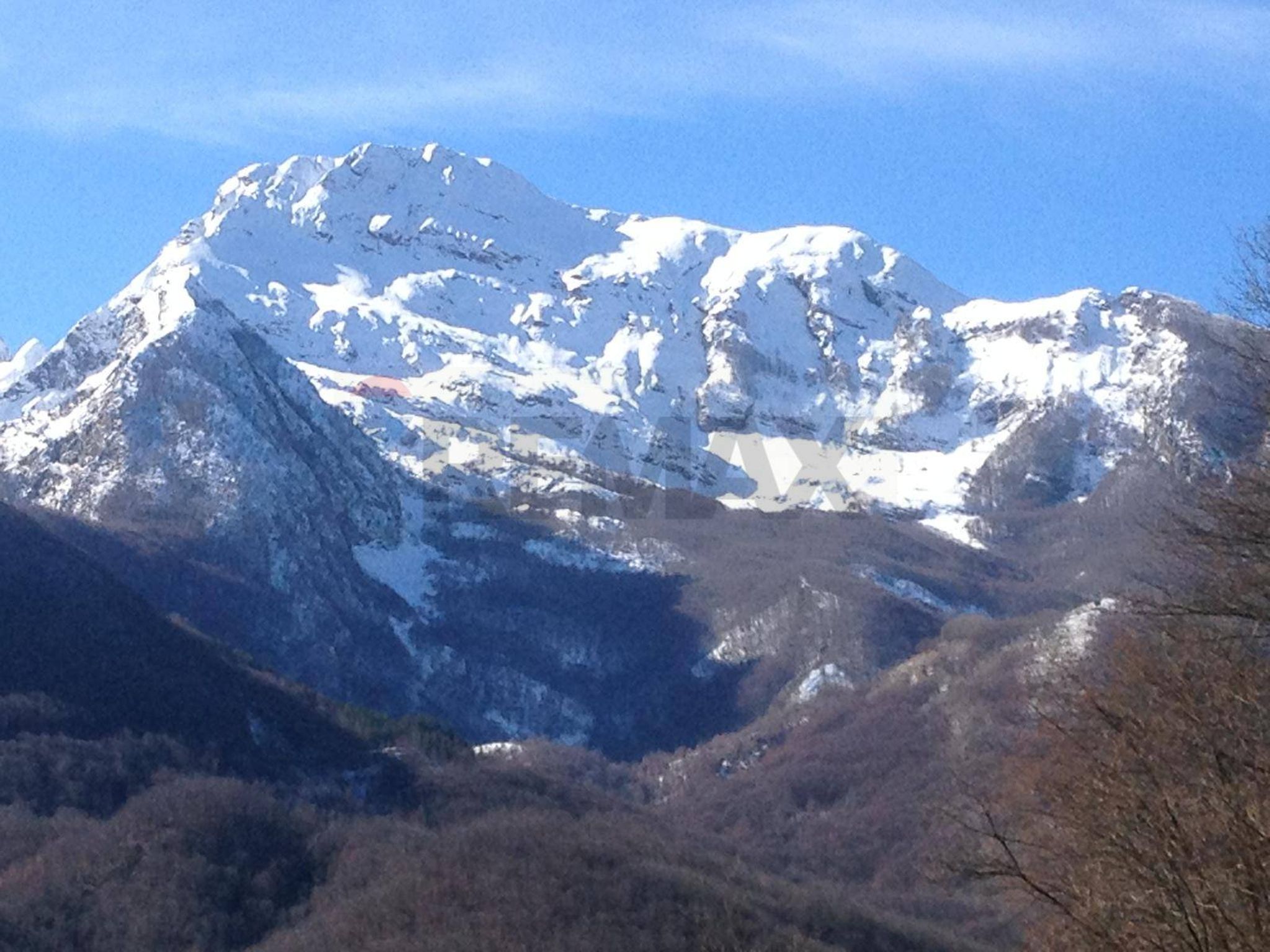 Vista delle montagne