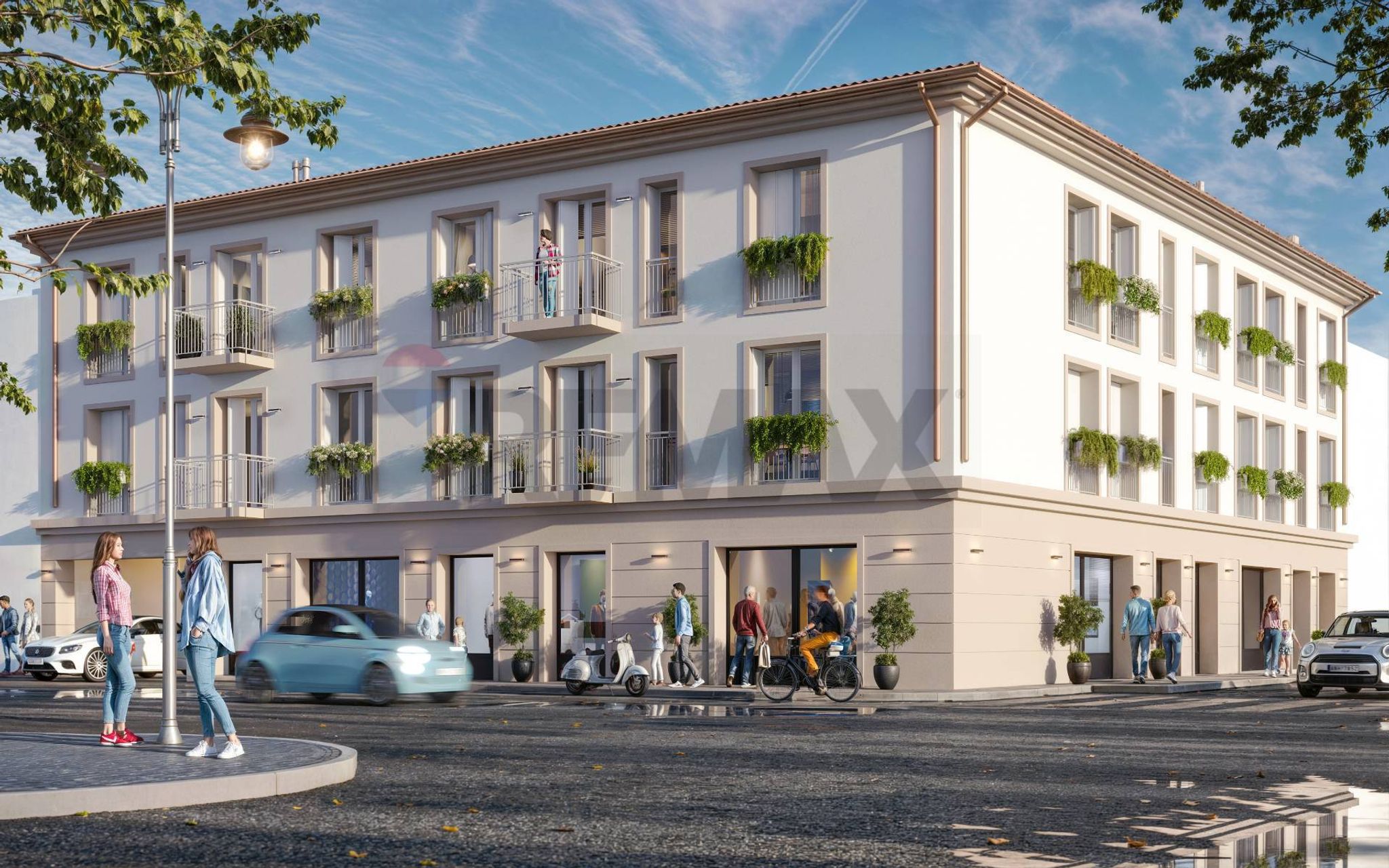 Edificio all'aperto