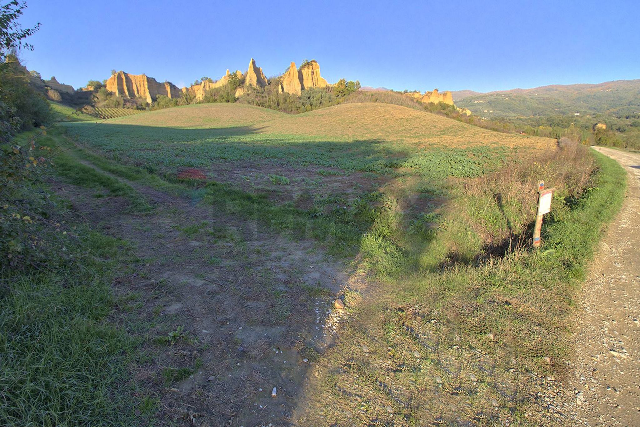 Vista delle montagne
