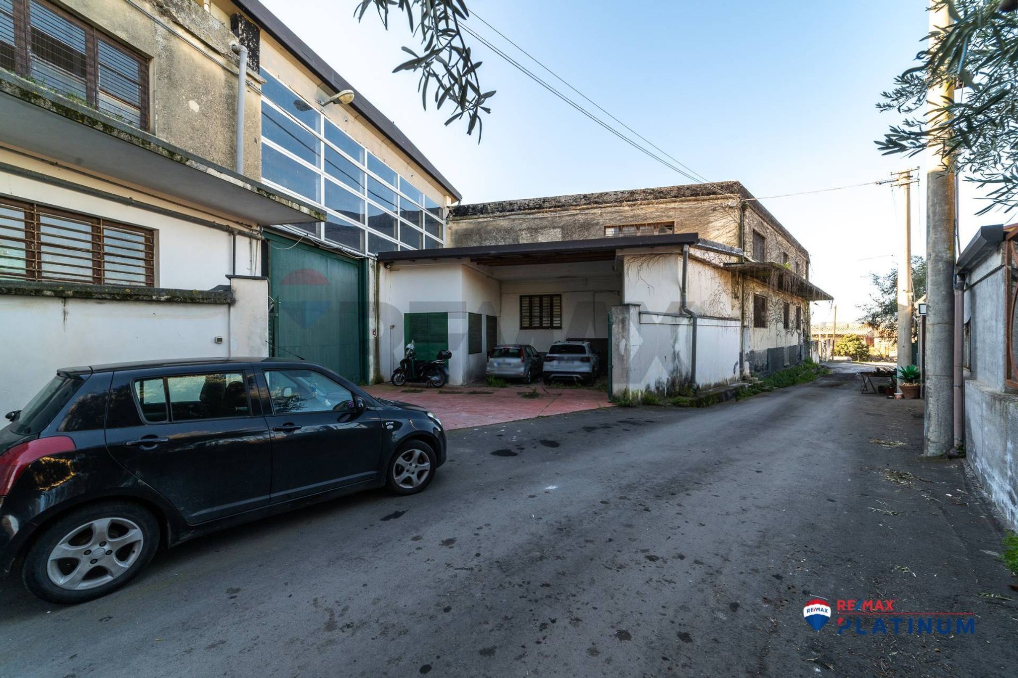 Edificio all'aperto