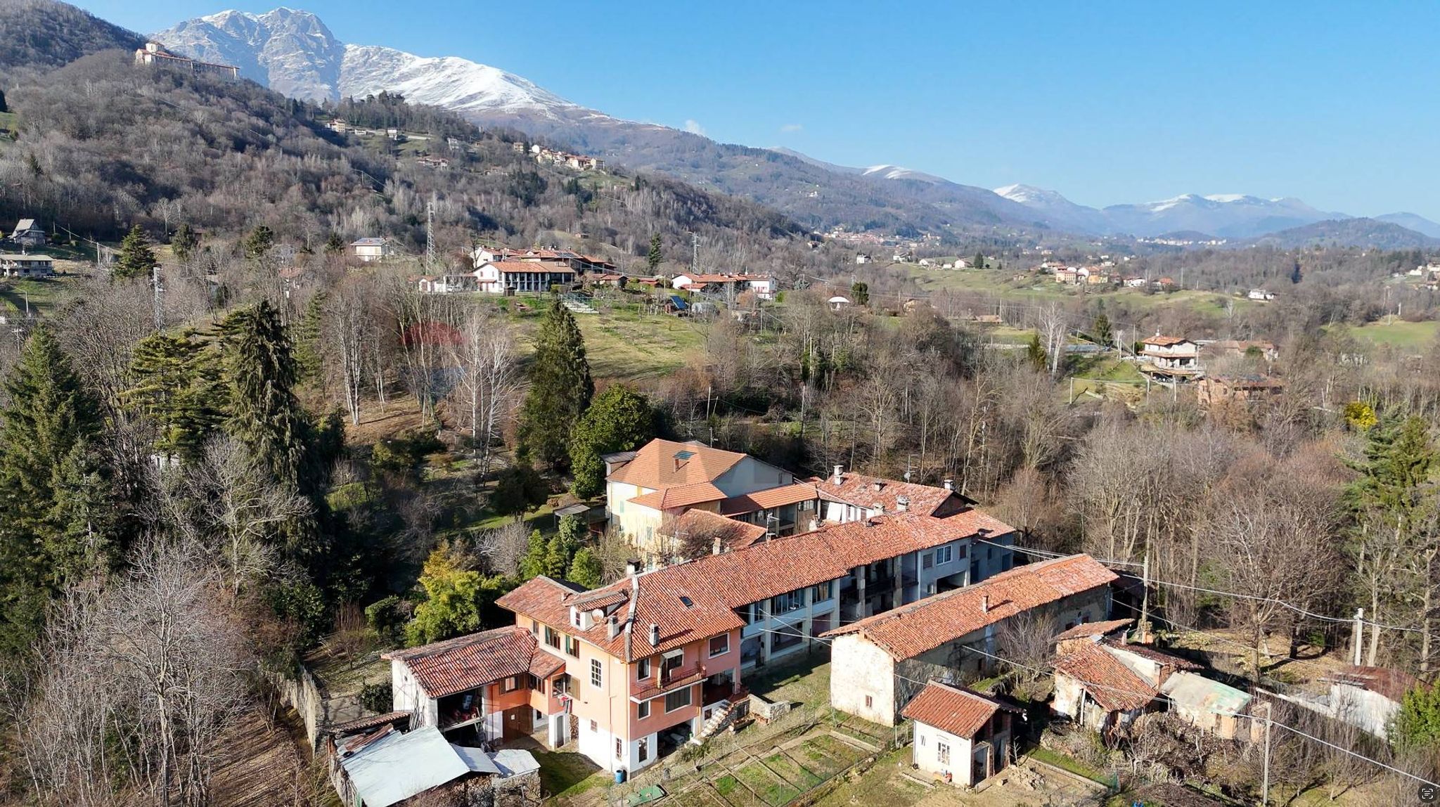 Vista delle montagne