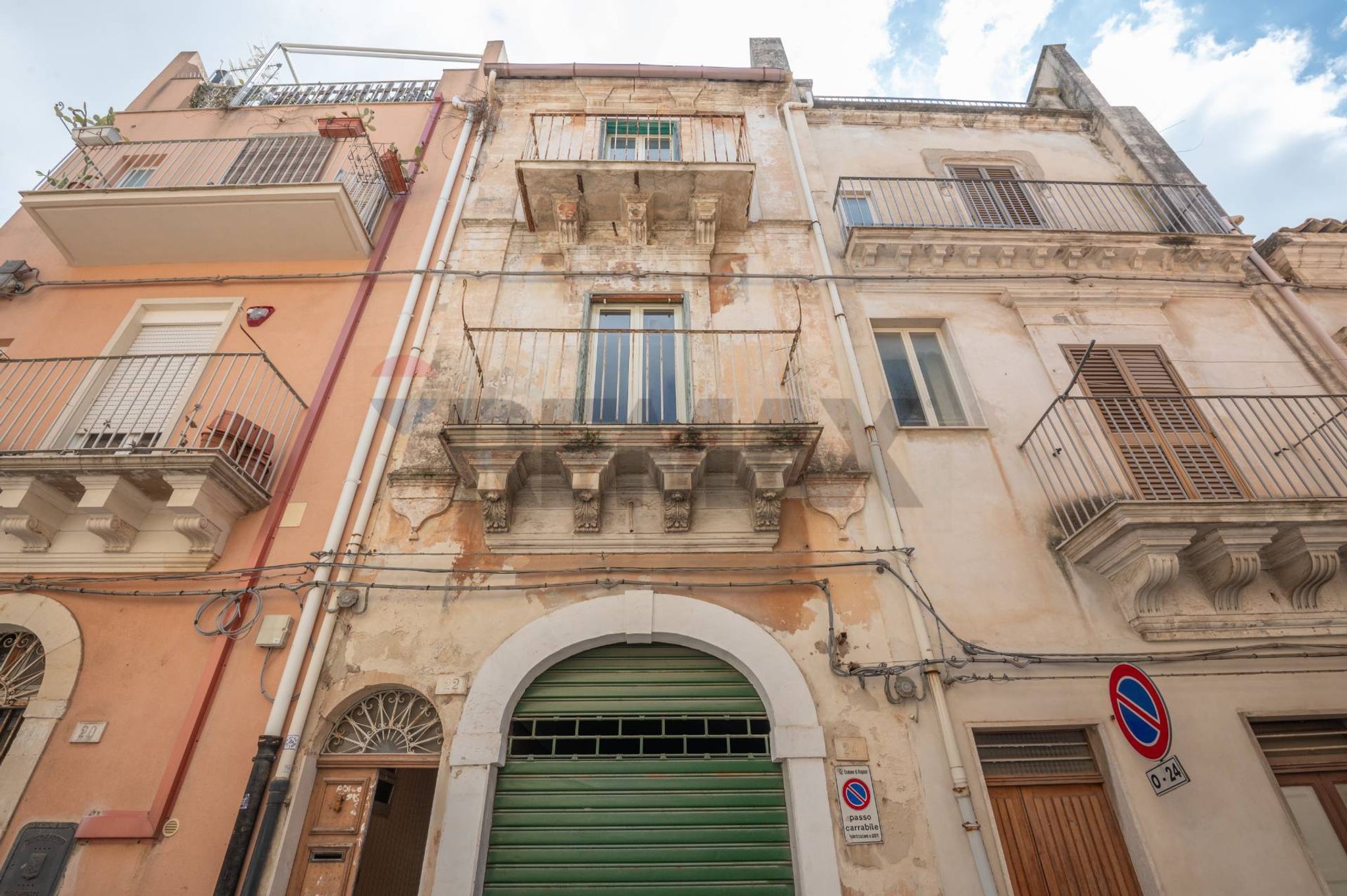 Edificio all'aperto