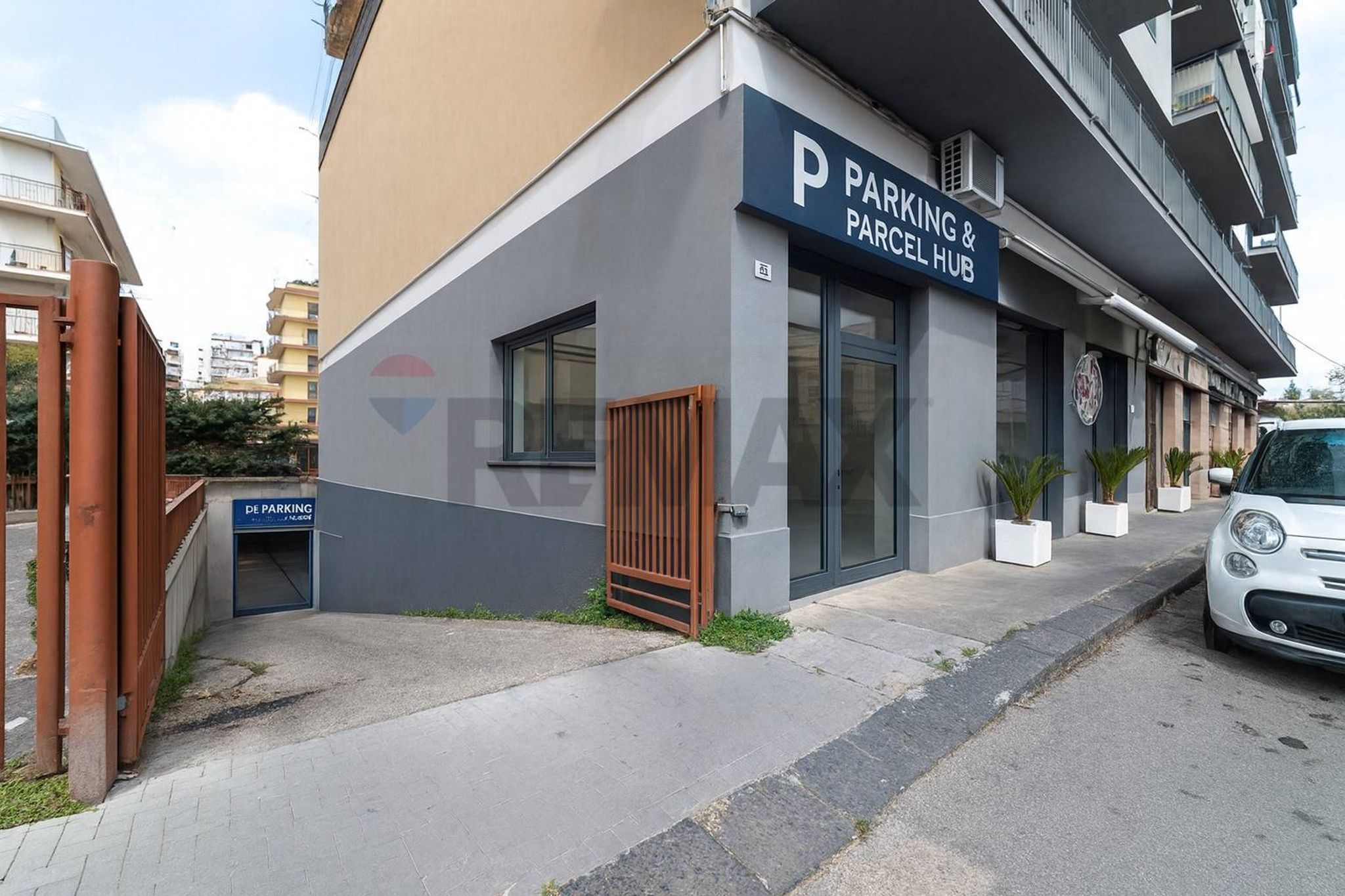 Edificio all'aperto