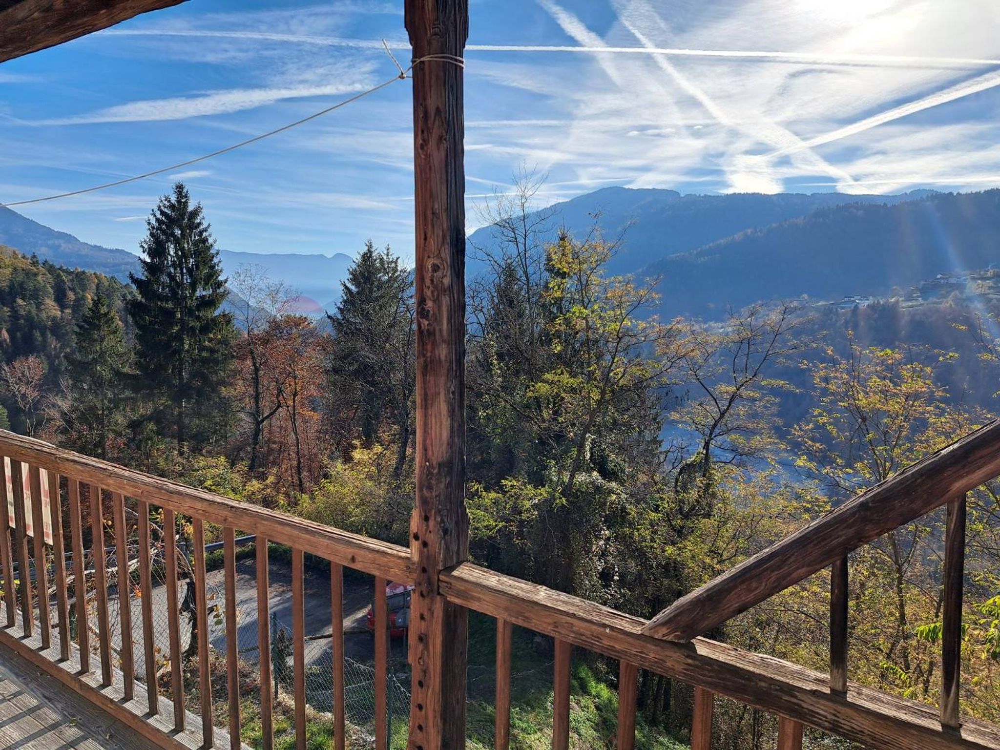 Vista delle montagne