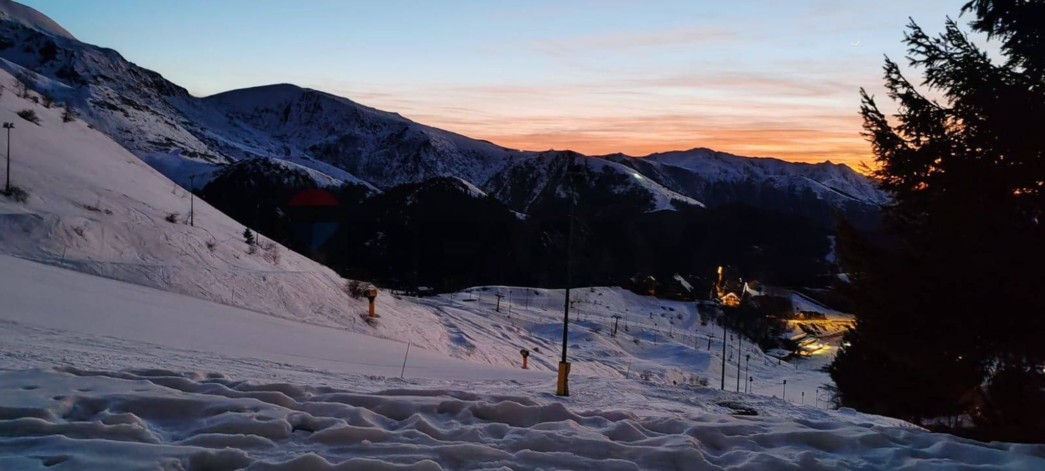 Vista delle montagne