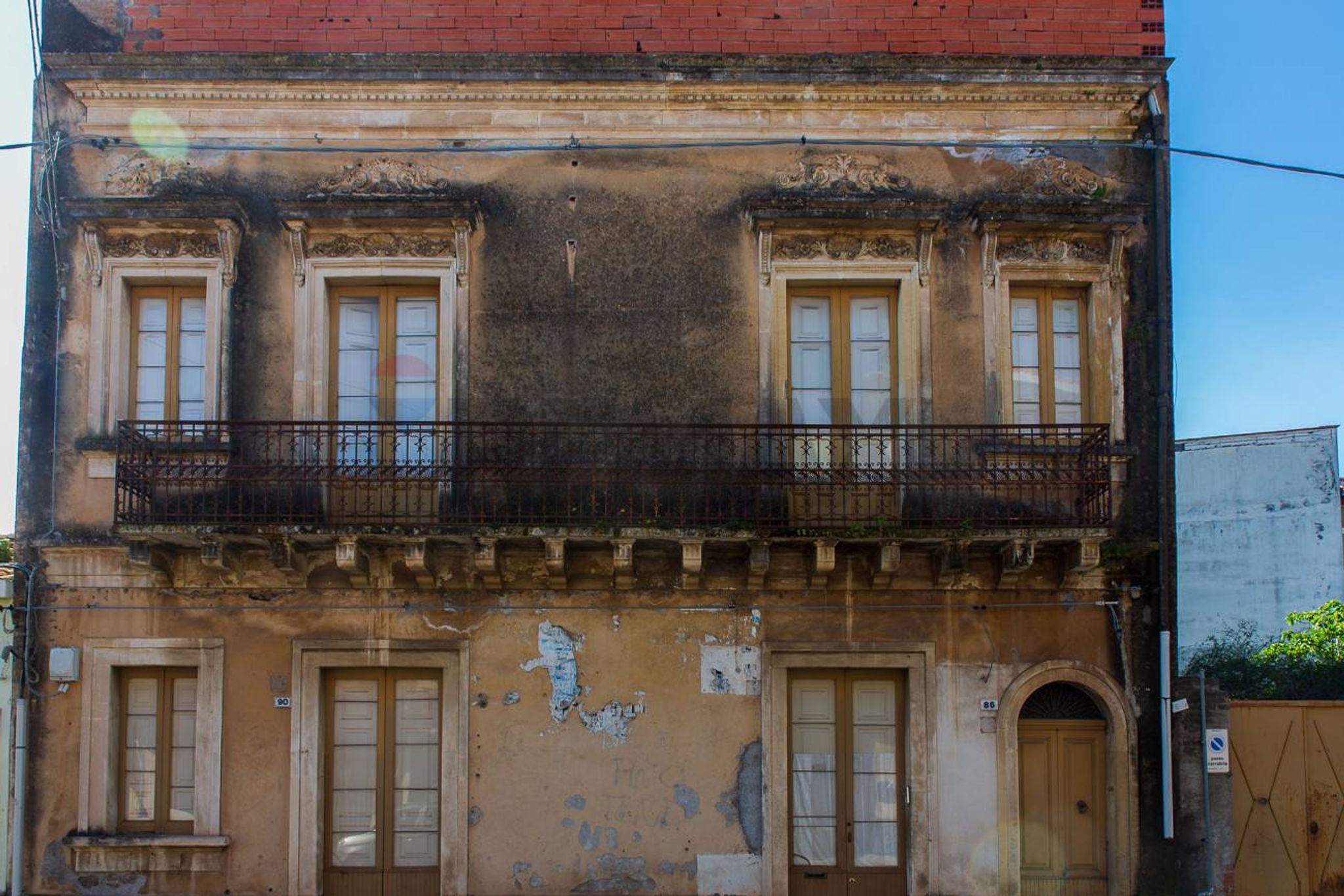 Edificio all'aperto